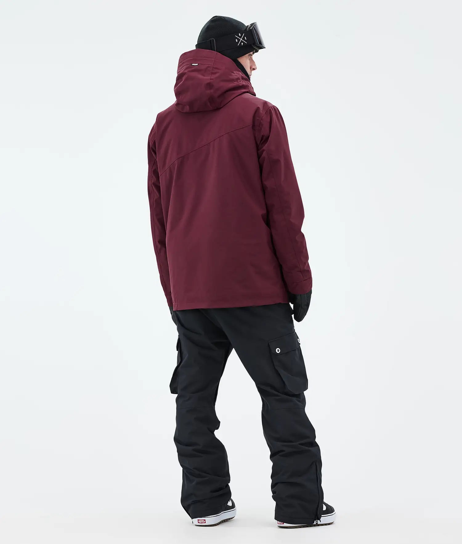 Adept Snowboardjacka Herr Burgundy