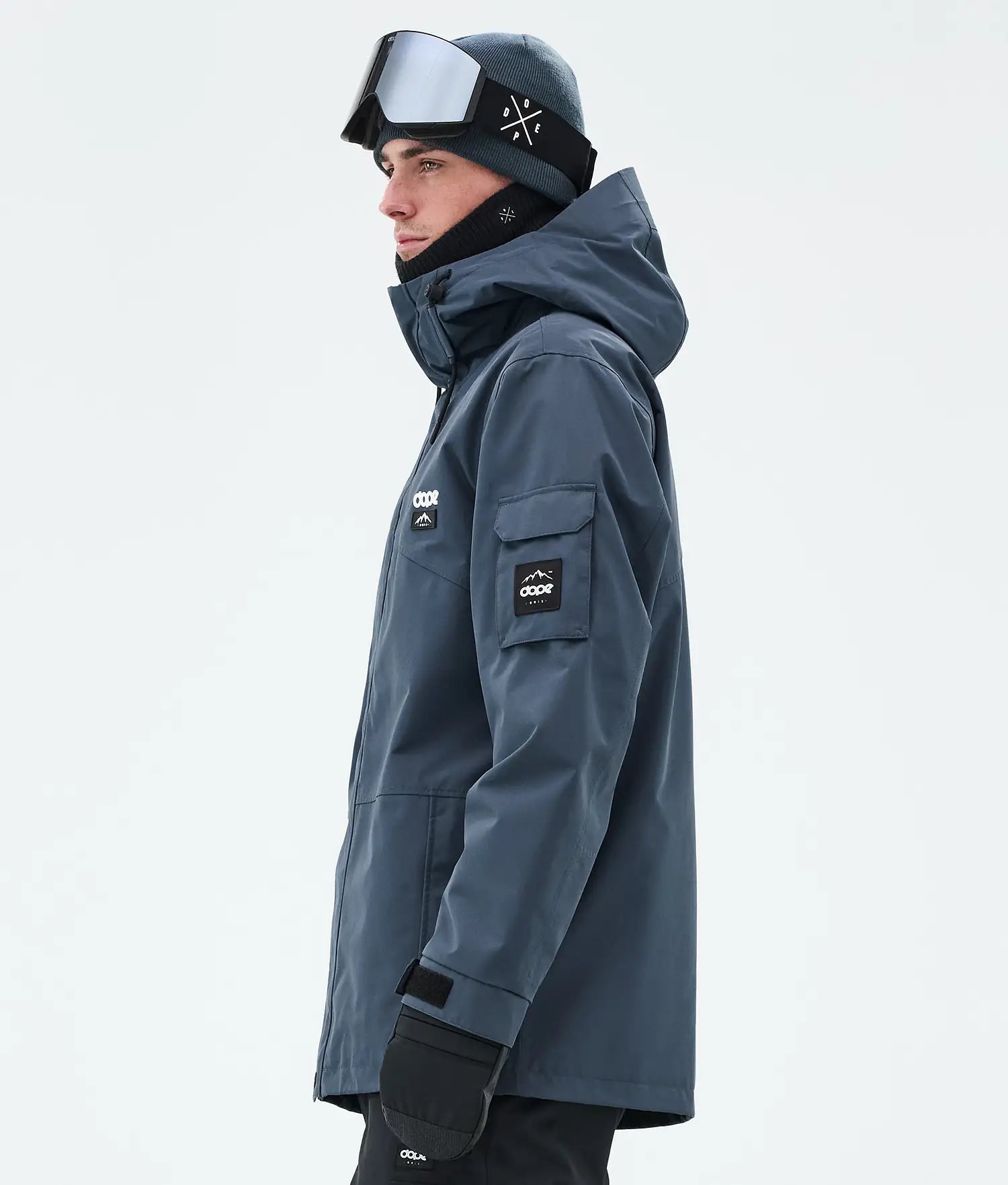 Adept Snowboardjacka Herr Metal Blue