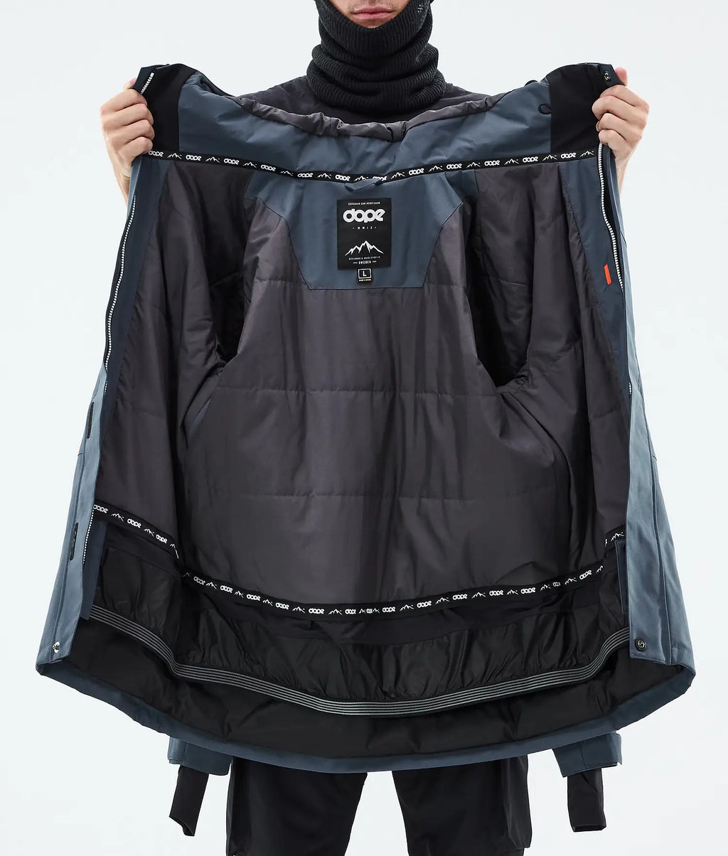 Adept Snowboardjacka Herr Metal Blue