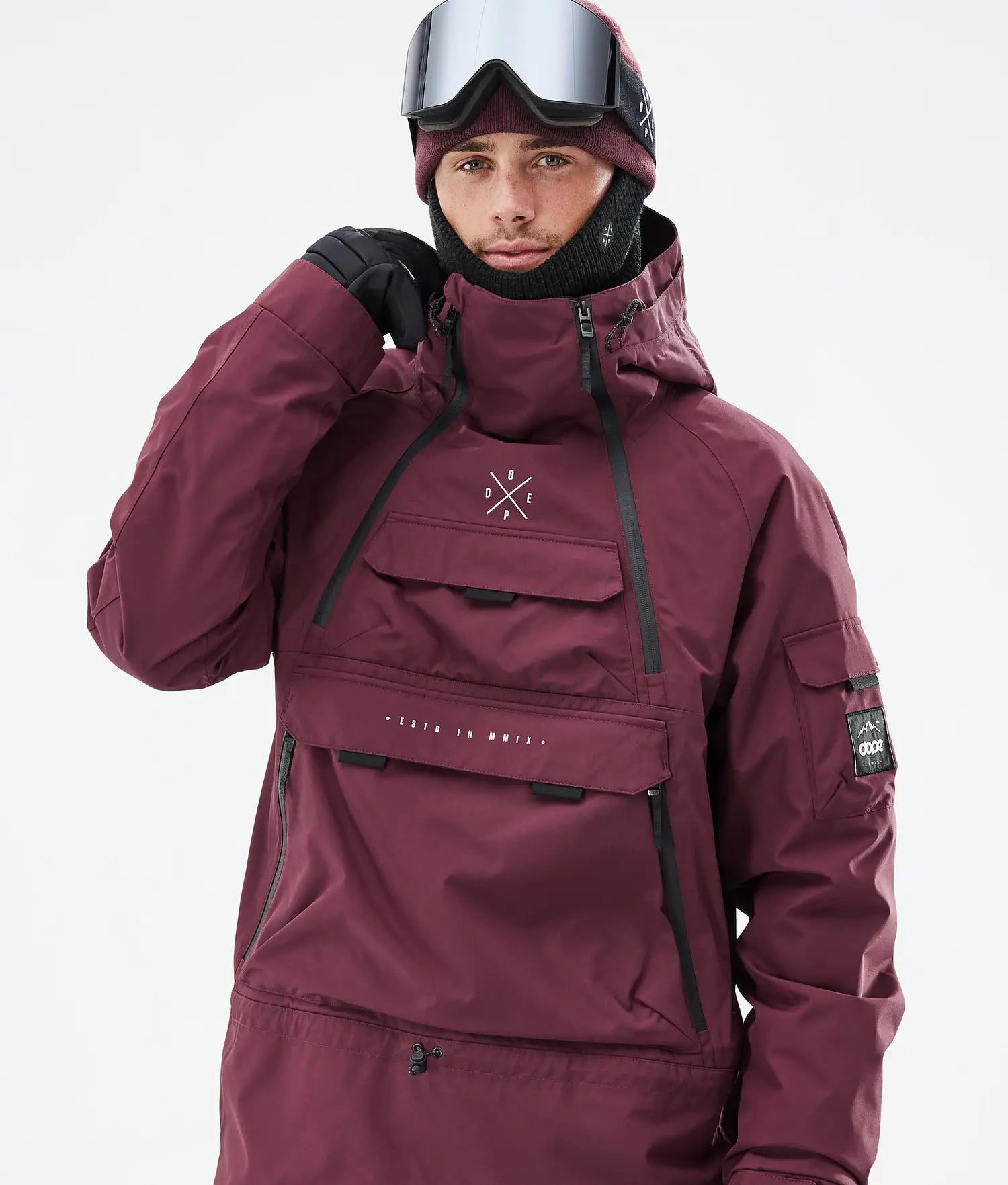 Akin Snowboardjacka Herr Burgundy