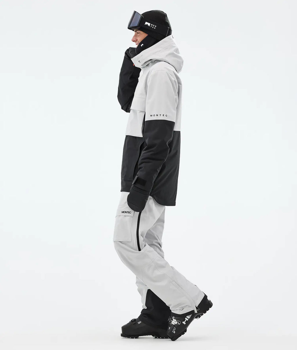 Dune Skidjacka Herr Light Grey/Black