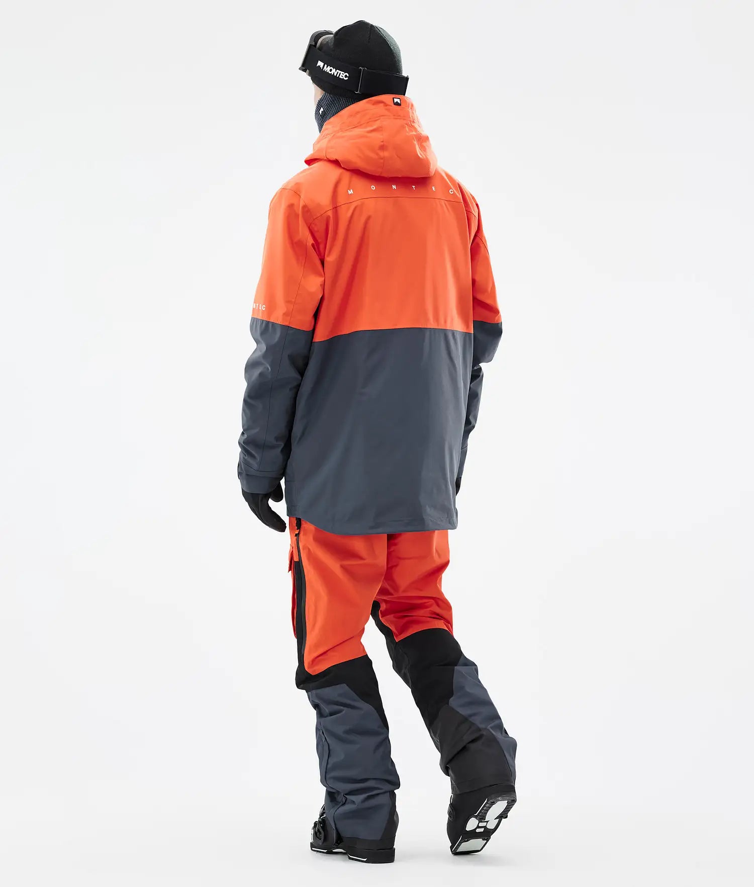 Dune Skidjacka Herr Orange/Black/Metal Blue