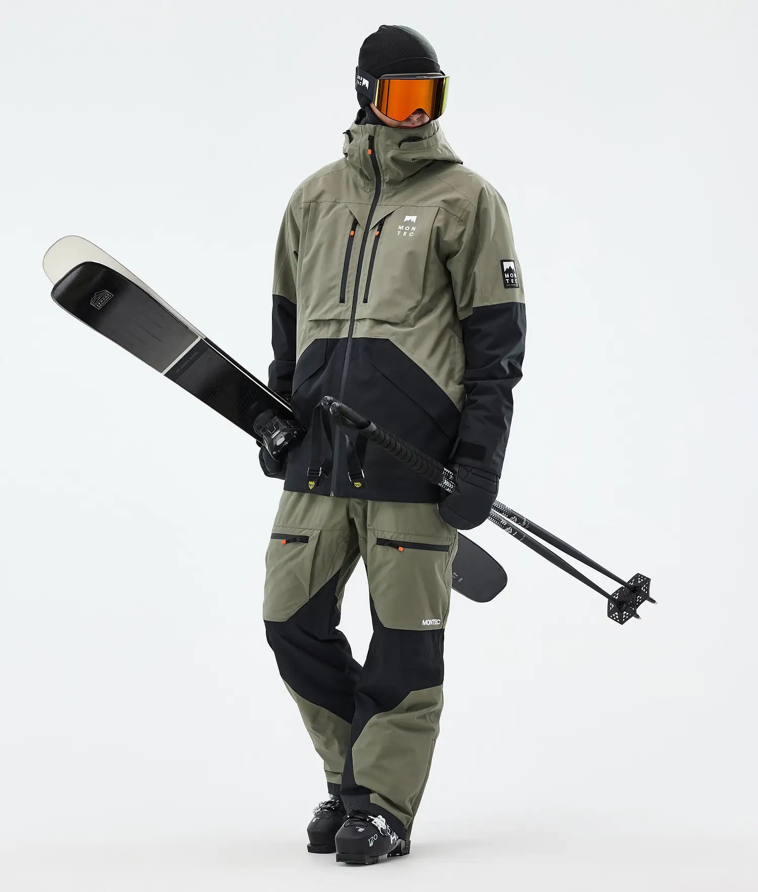 Arch Skidbyxa Herr Greenish/Black