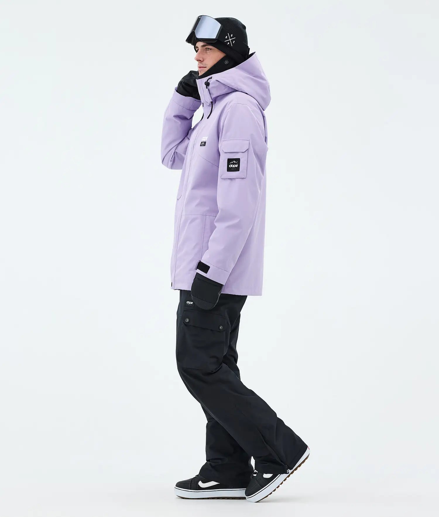 Adept Snowboardjacka Herr Faded Violet