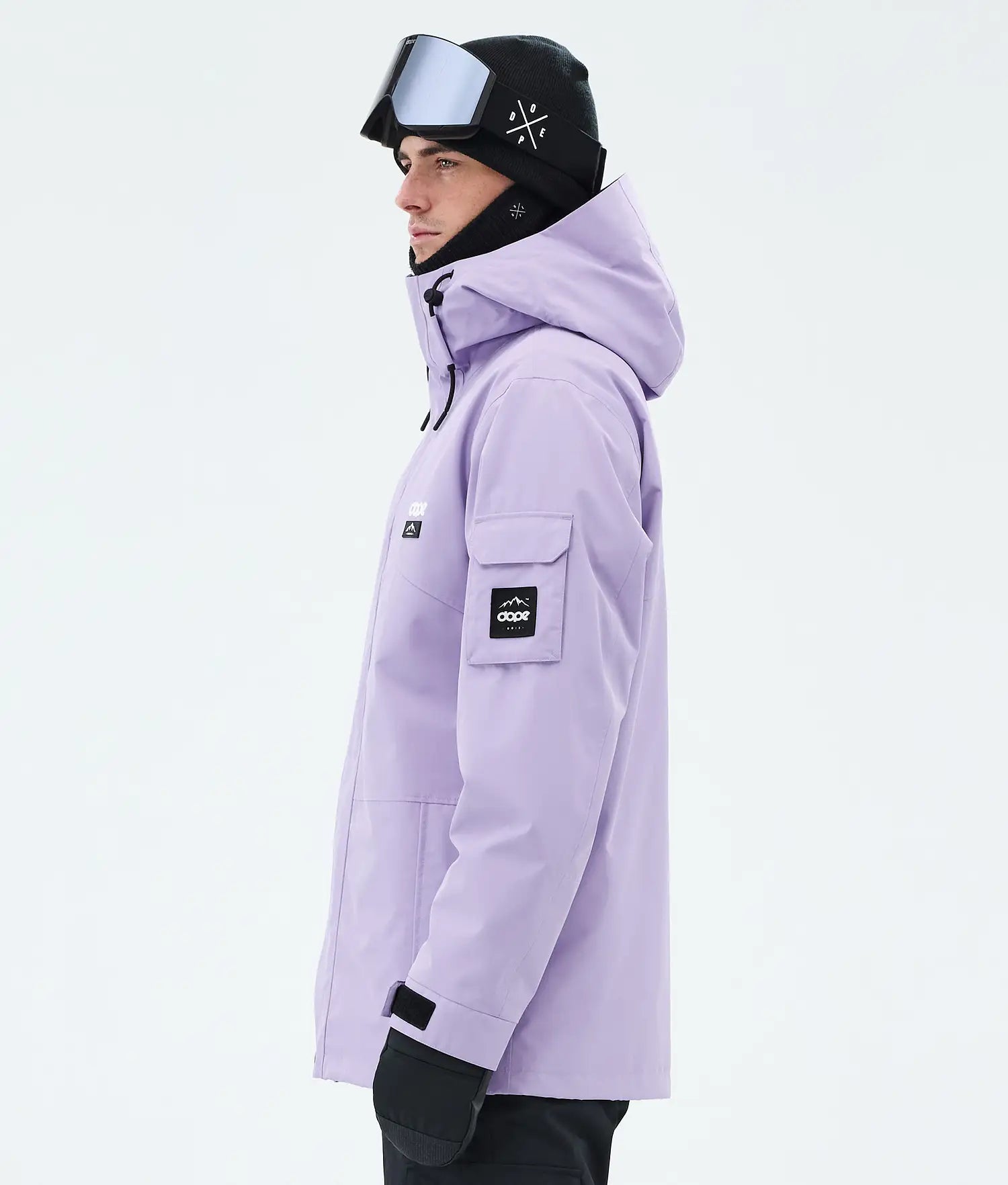 Adept Snowboardjacka Herr Faded Violet