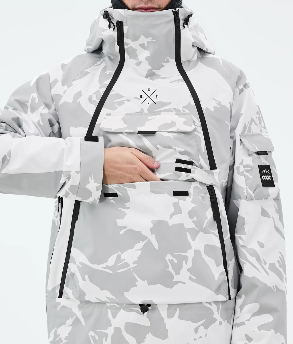 Akin Snowboardjacka Herr Grey Camo