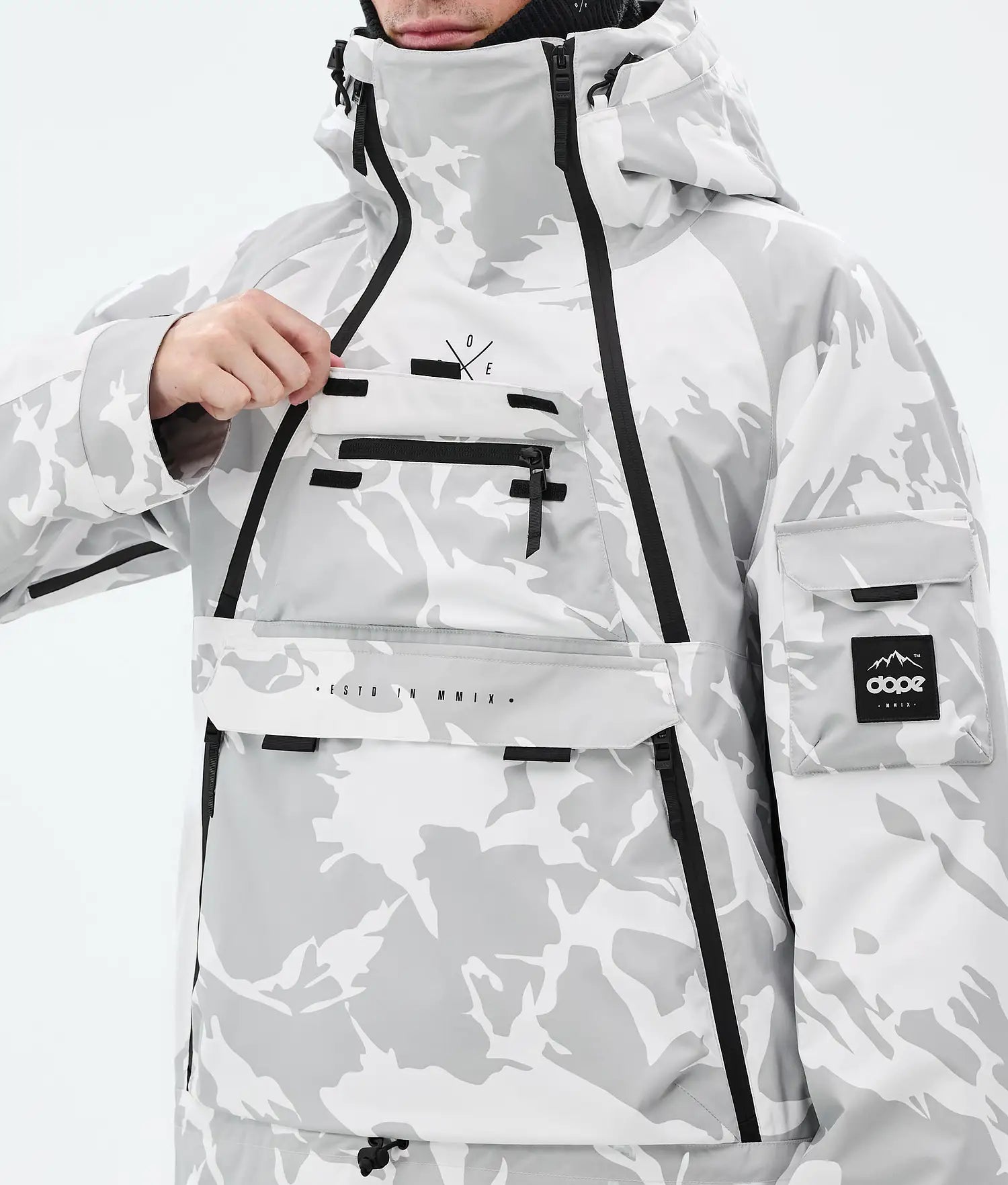 Akin Snowboardjacka Herr Grey Camo