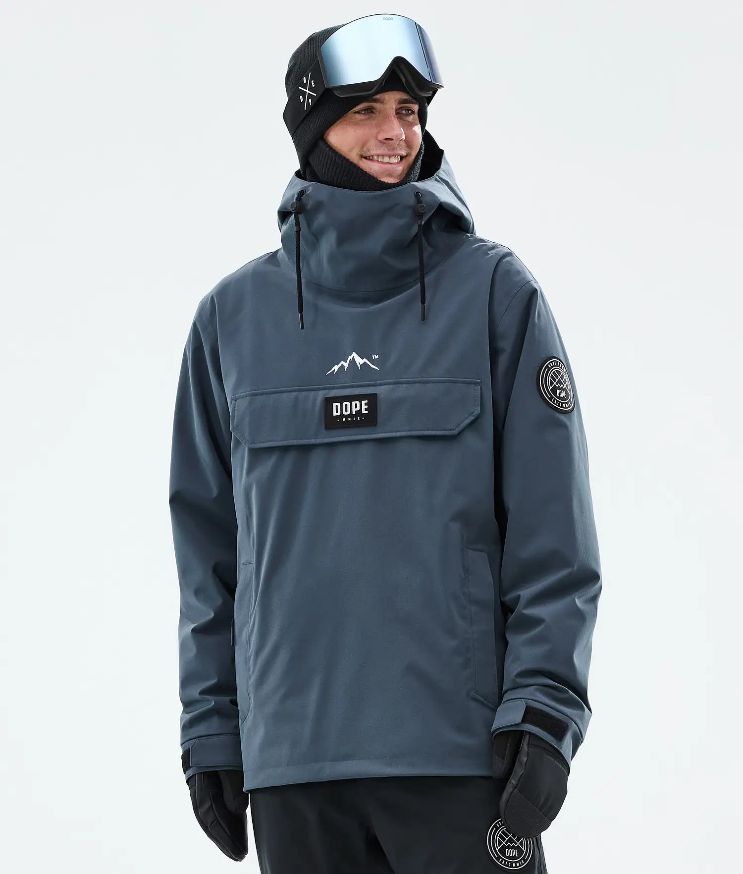 Blizzard Snowboardjacka Herr Metal Blue