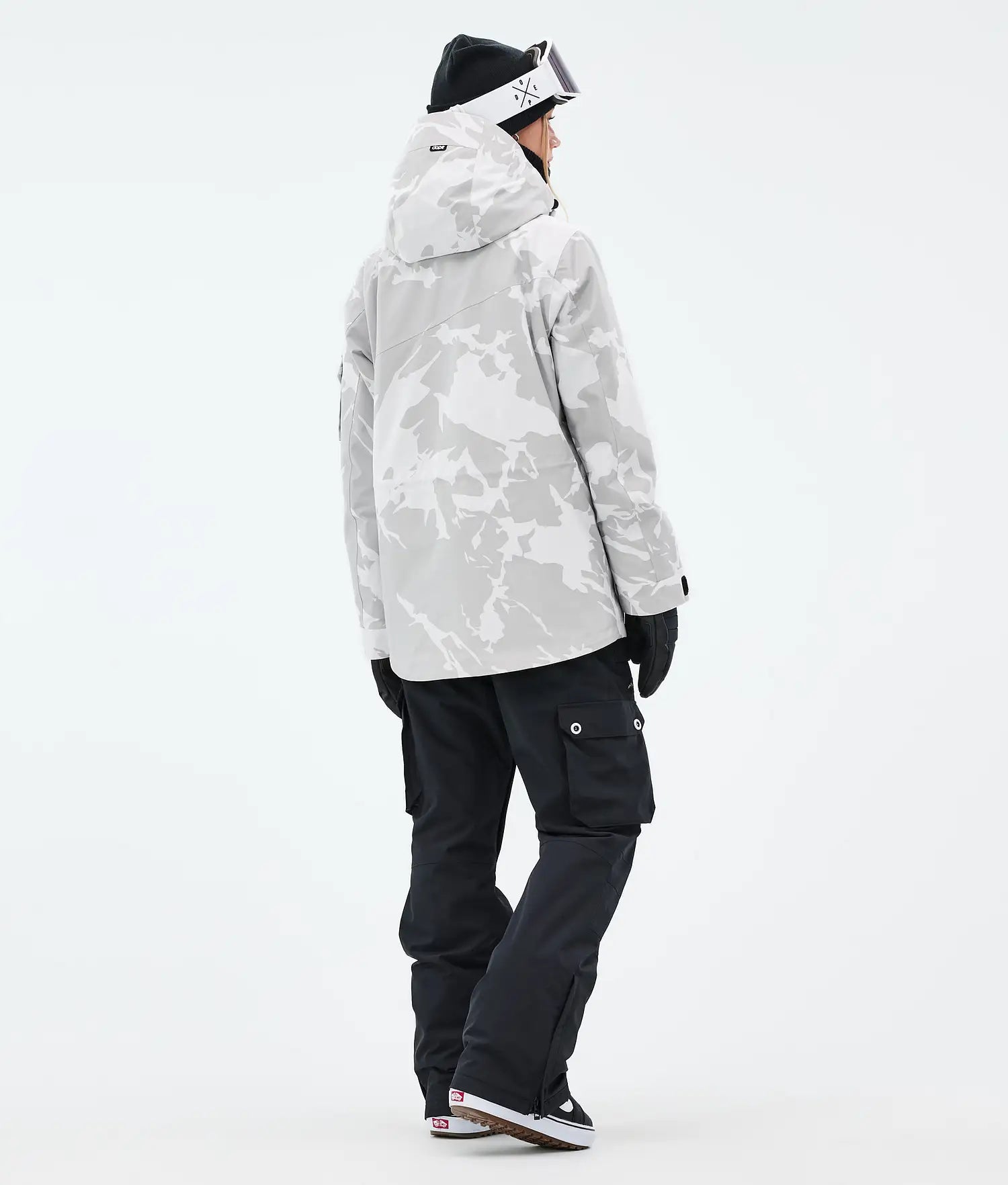 Adept W Snowboardjacka Dam Grey Camo