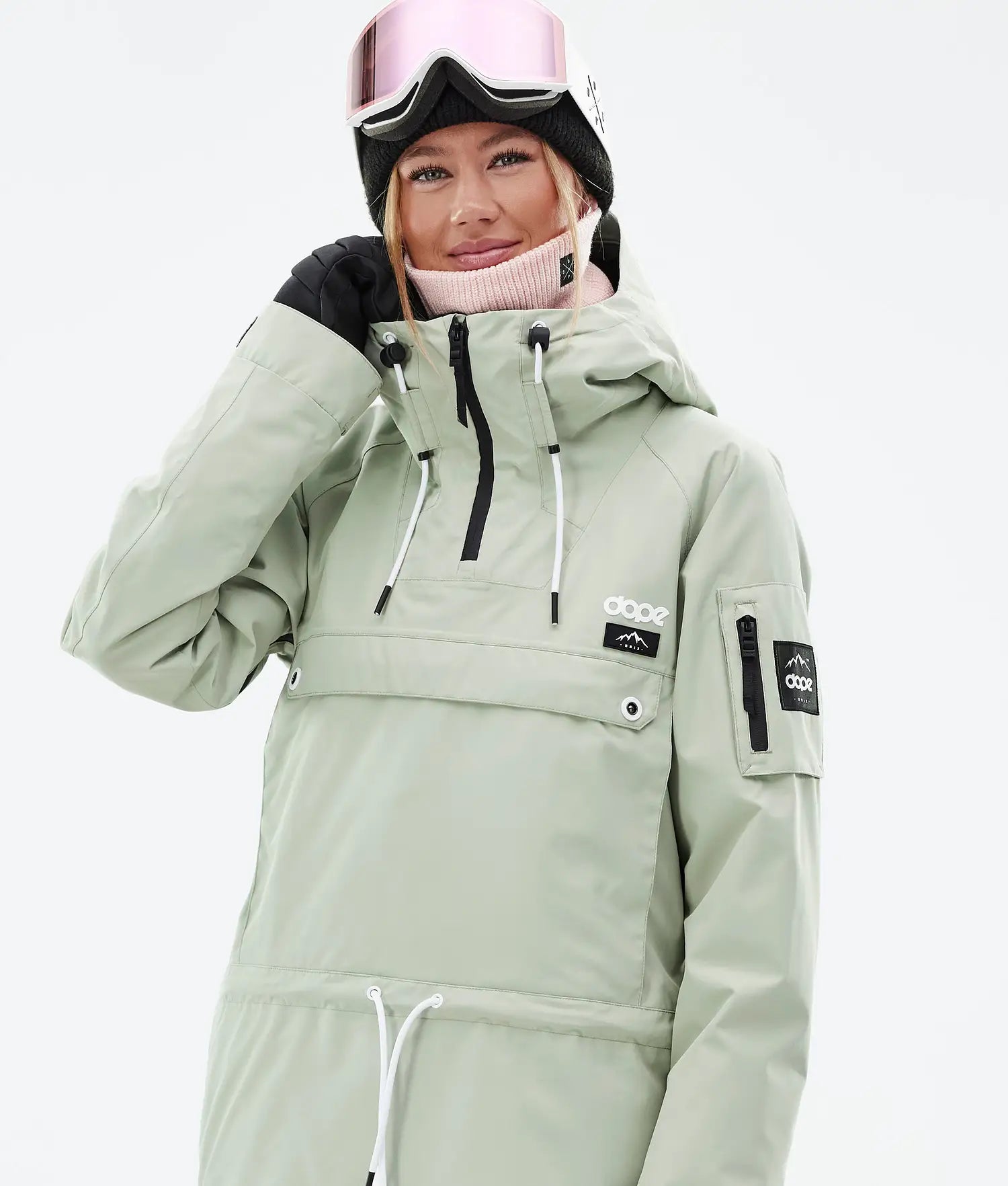 Annok W Snowboardjacka Dam Soft Green