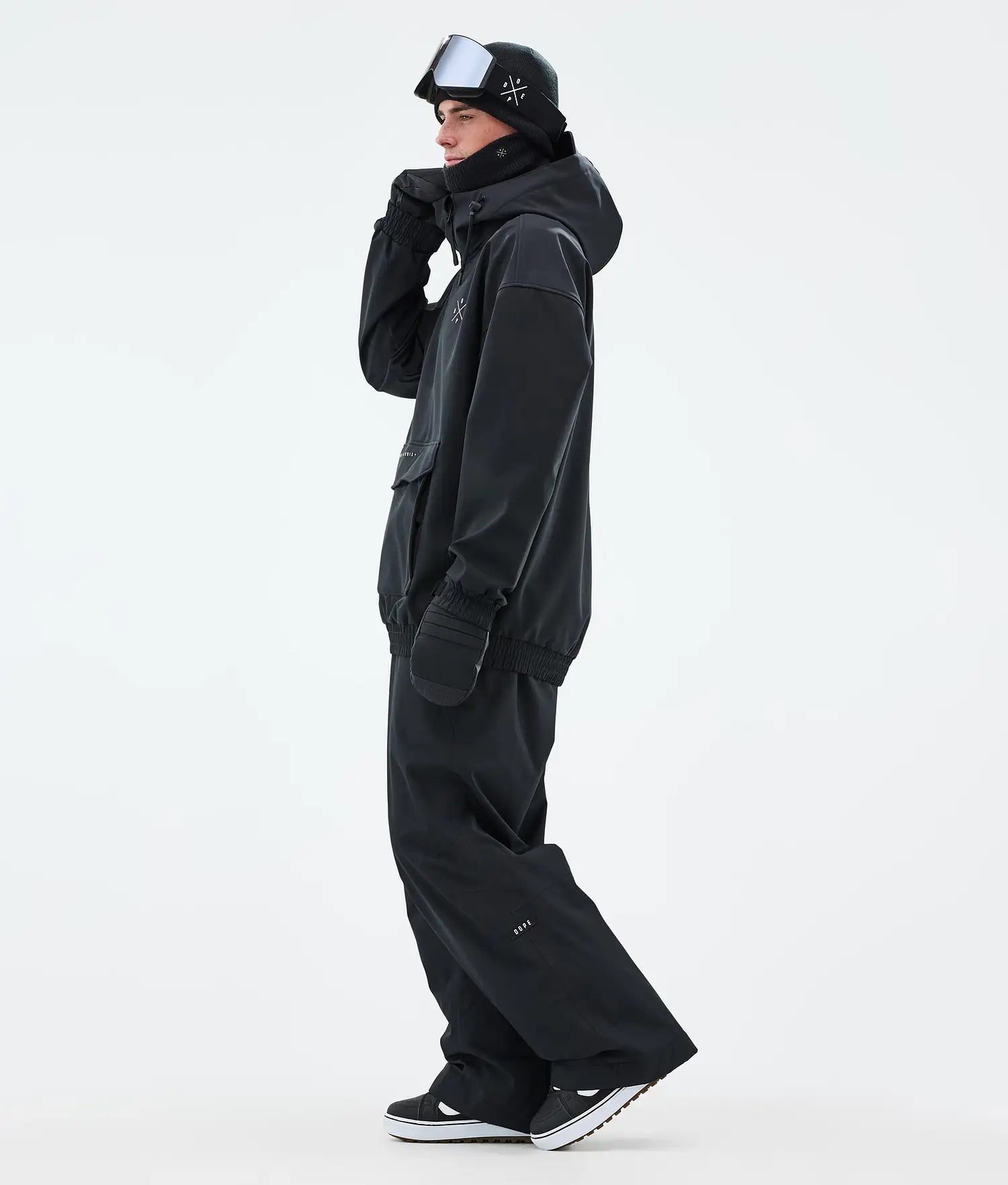 Cyclone Snowboardjacka Herr Black