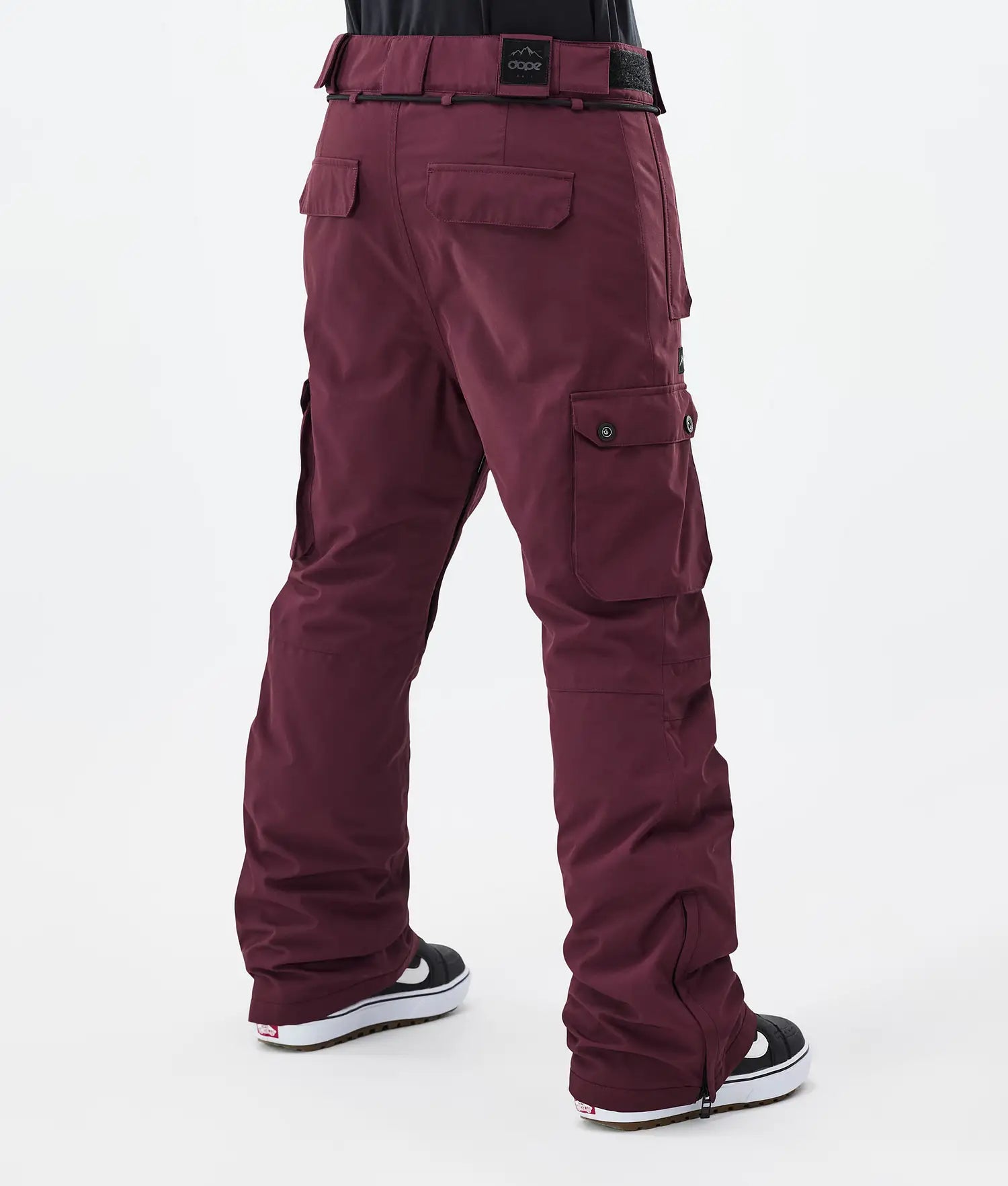 Iconic W Snowboardbyxa Dam Don Burgundy