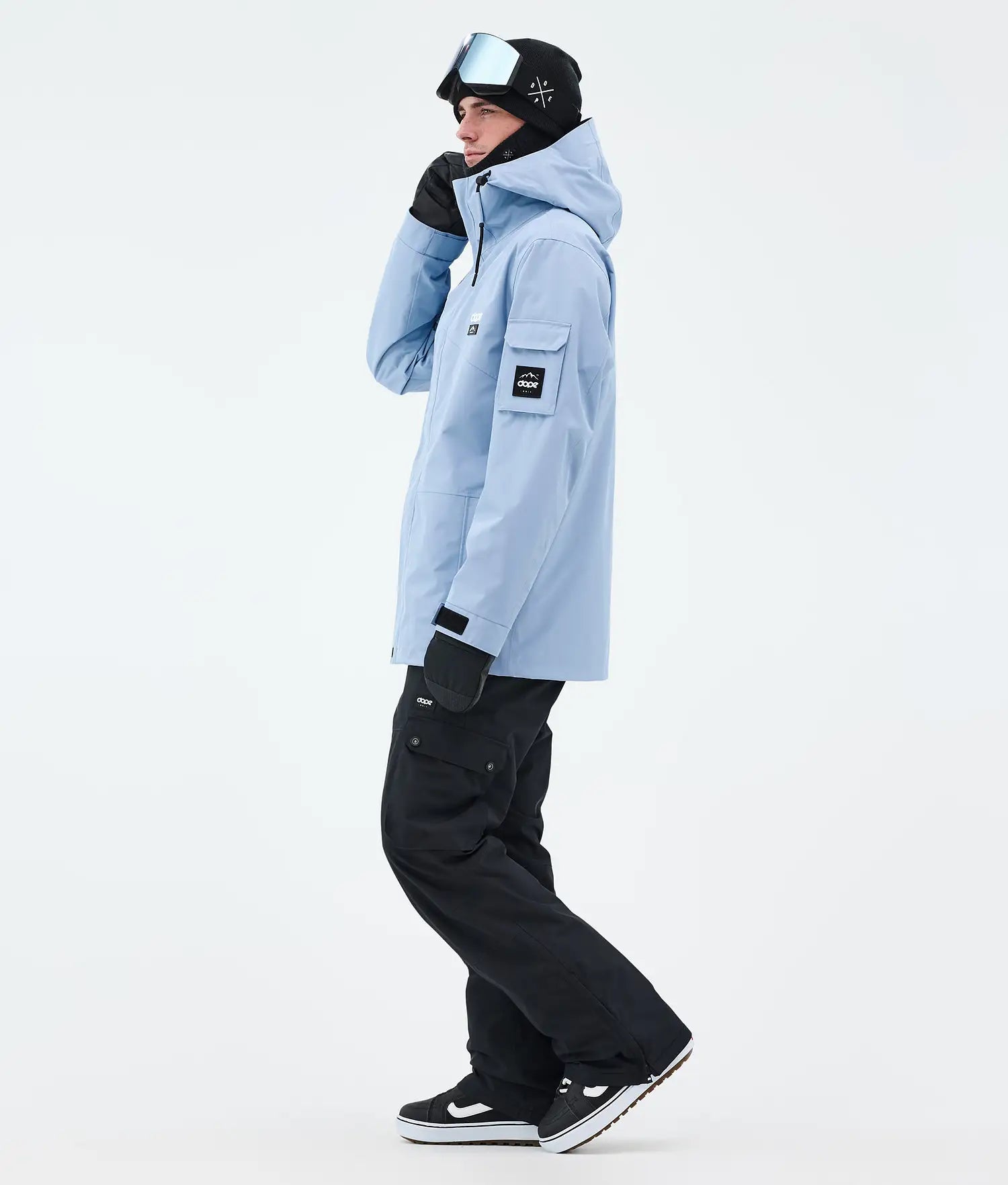 Adept Snowboardjacka Herr Light Blue