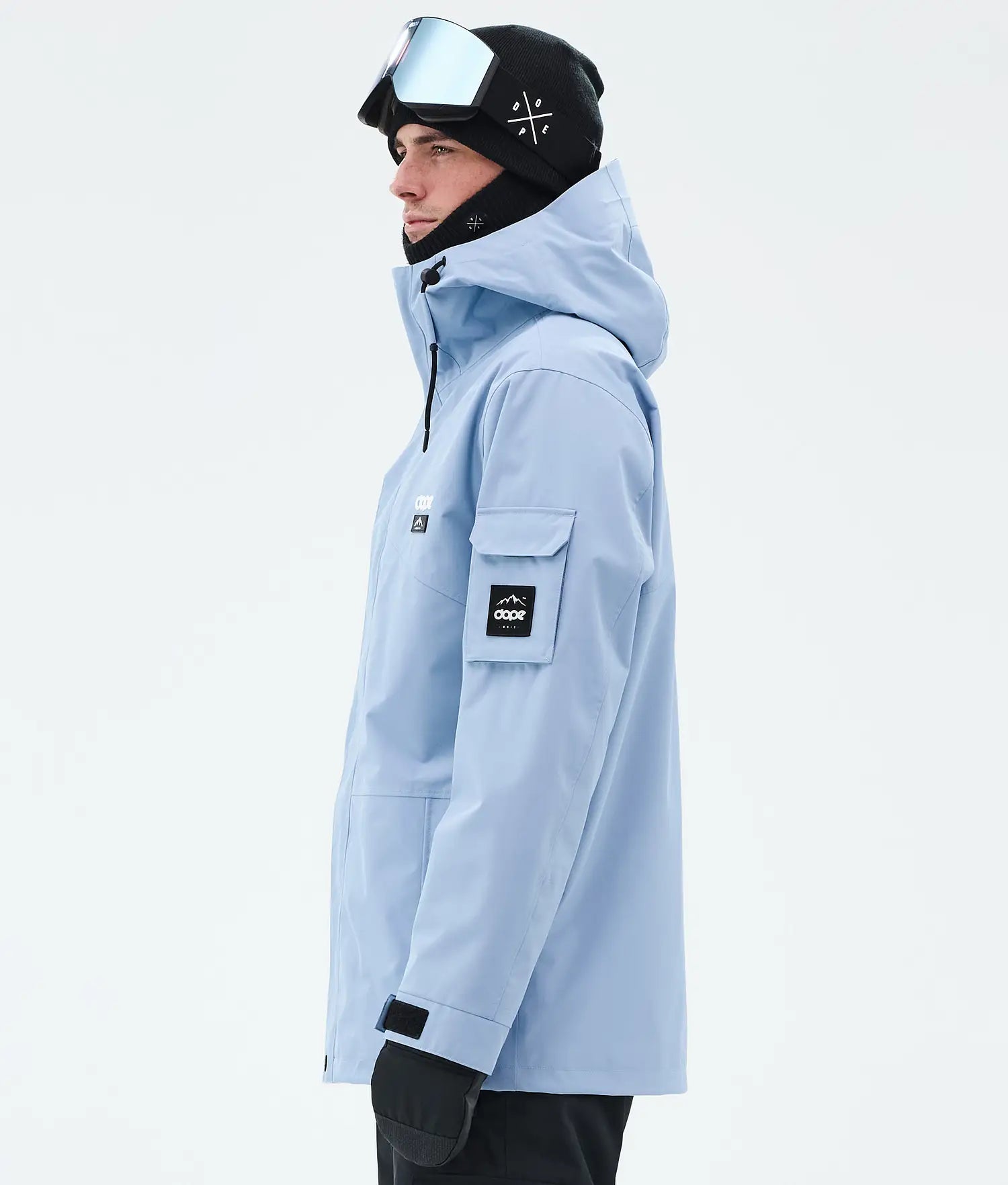 Adept Snowboardjacka Herr Light Blue
