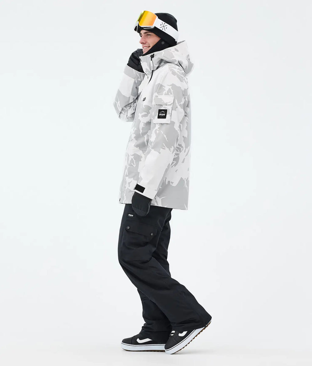 Adept Snowboardjacka Herr Grey Camo