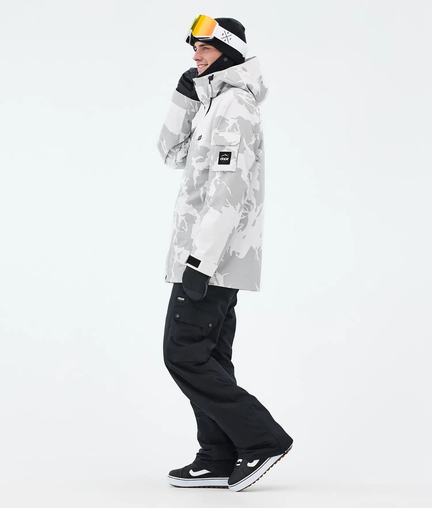 Adept Snowboardjacka Herr Grey Camo