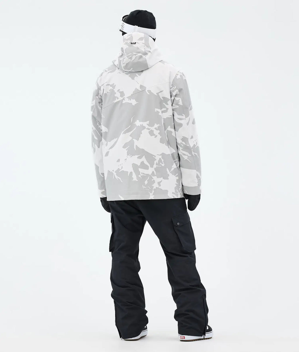 Adept Snowboardjacka Herr Grey Camo