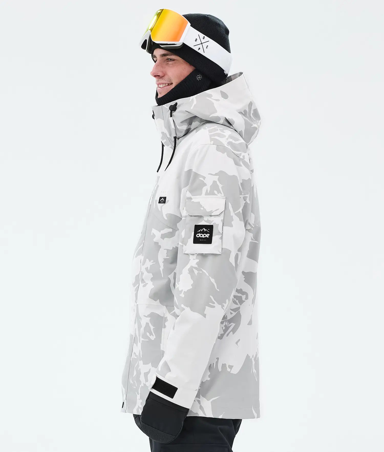 Adept Snowboardjacka Herr Grey Camo