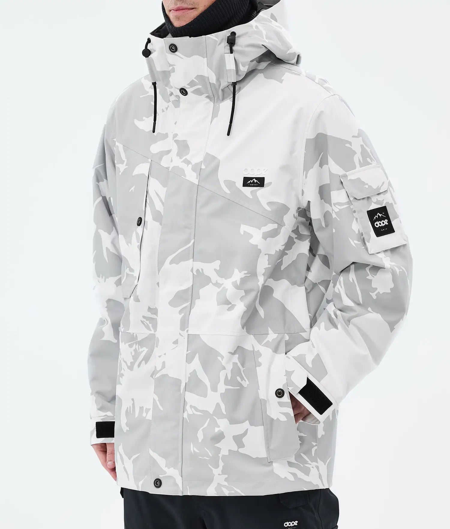 Adept Snowboardjacka Herr Grey Camo