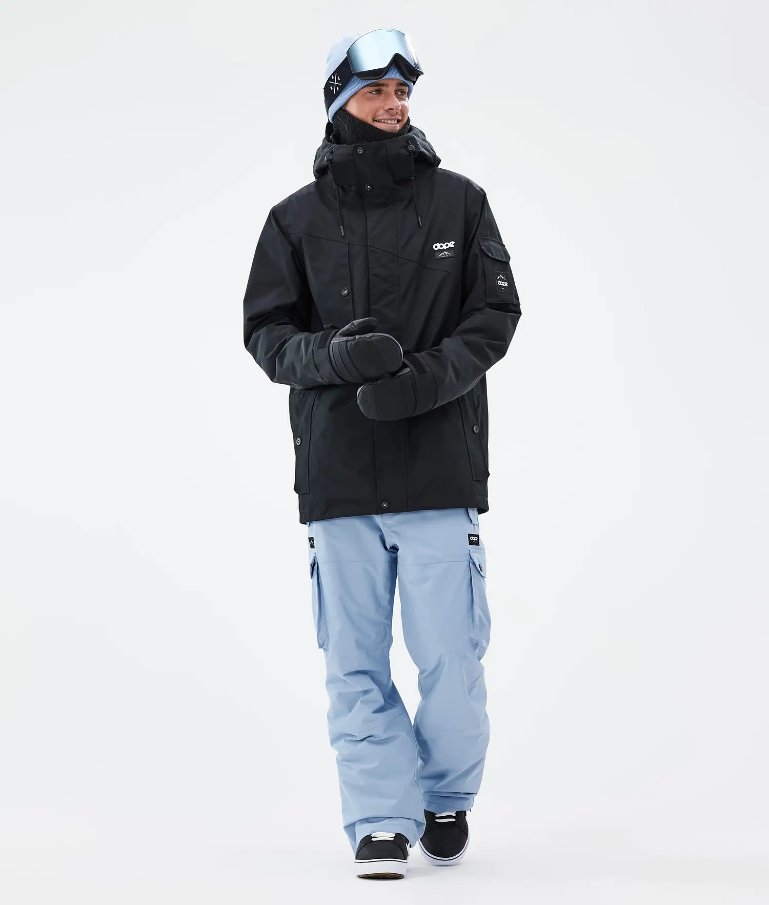 Iconic Snowboardbyxa Herr Light Blue