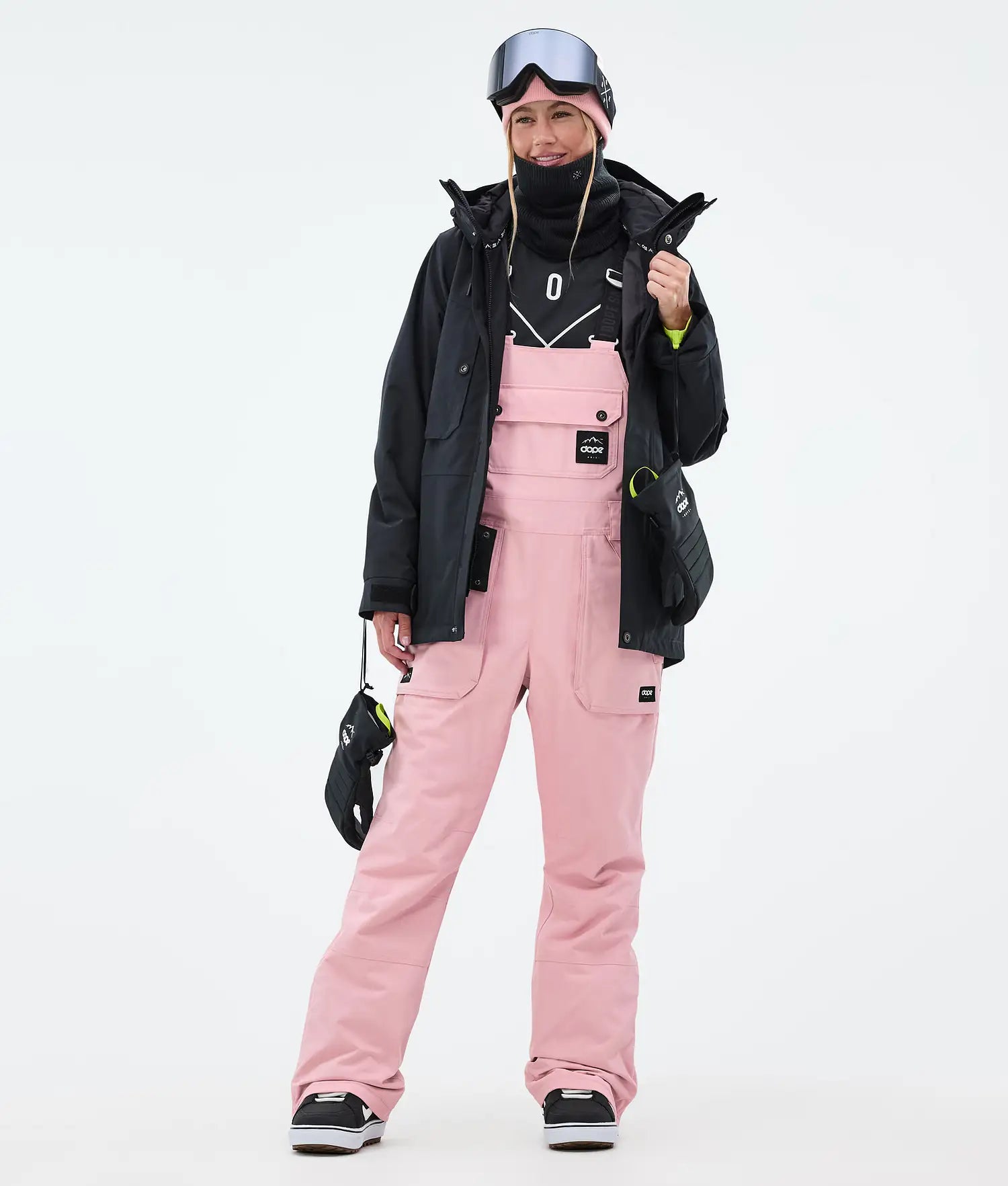 Notorious B.I.B W Snowboardbyxa Dam Soft Pink