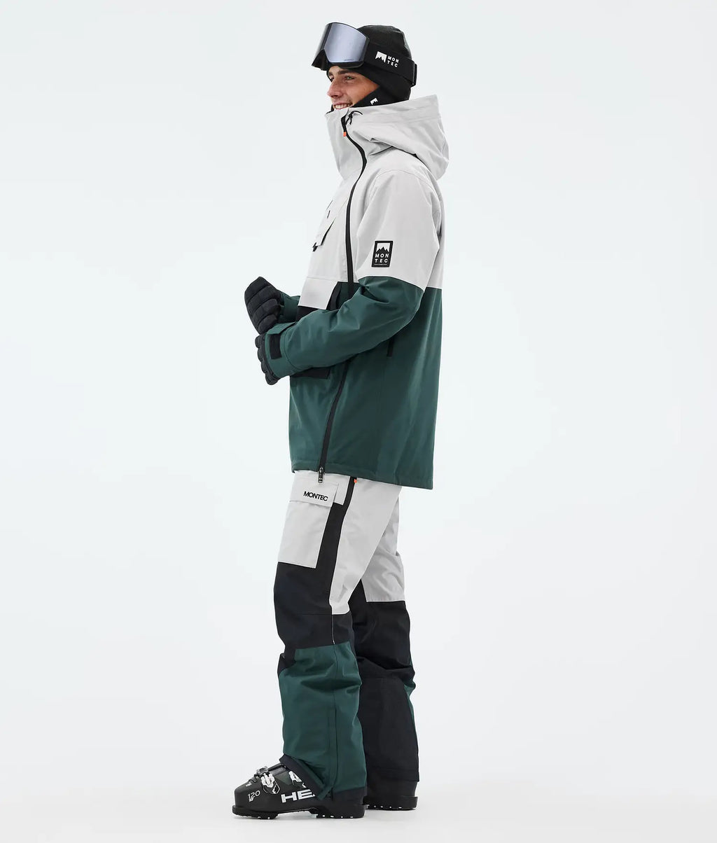 Doom Skidjacka Herr Light Grey/Black/Dark Atlantic