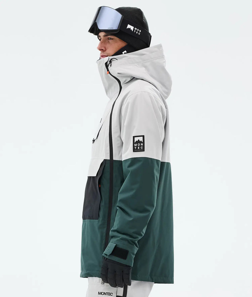 Doom Skidjacka Herr Light Grey/Black/Dark Atlantic