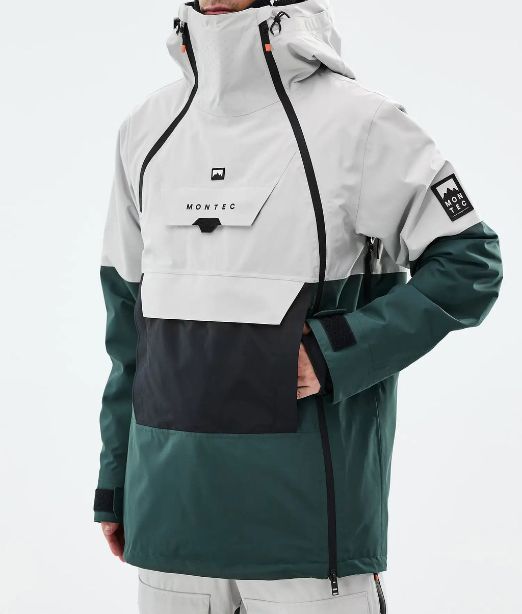 Doom Skidjacka Herr Light Grey/Black/Dark Atlantic