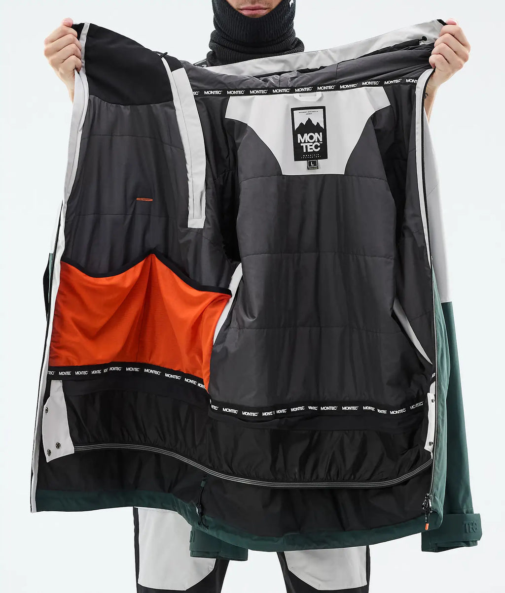 Doom Skidjacka Herr Light Grey/Black/Dark Atlantic