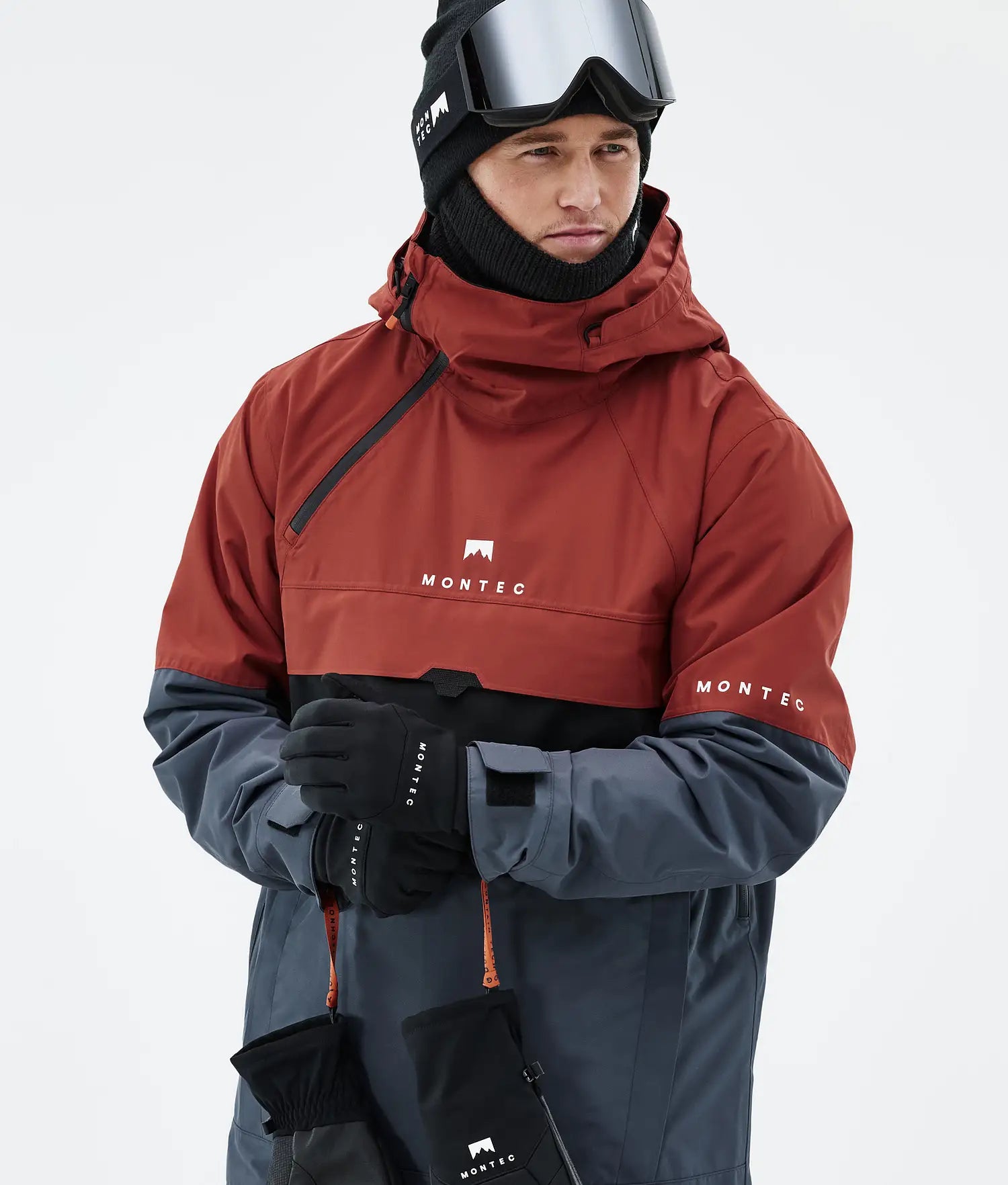 Dune Skidjacka Herr Rust/Black/Metal Blue