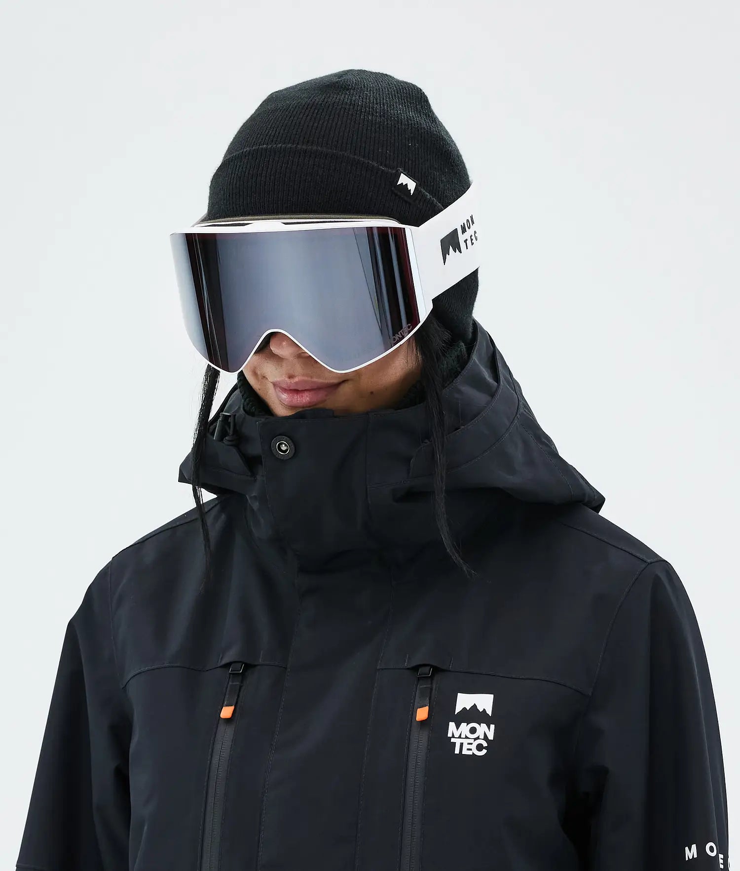 Scope Skidglasögon White W/White Black Mirror