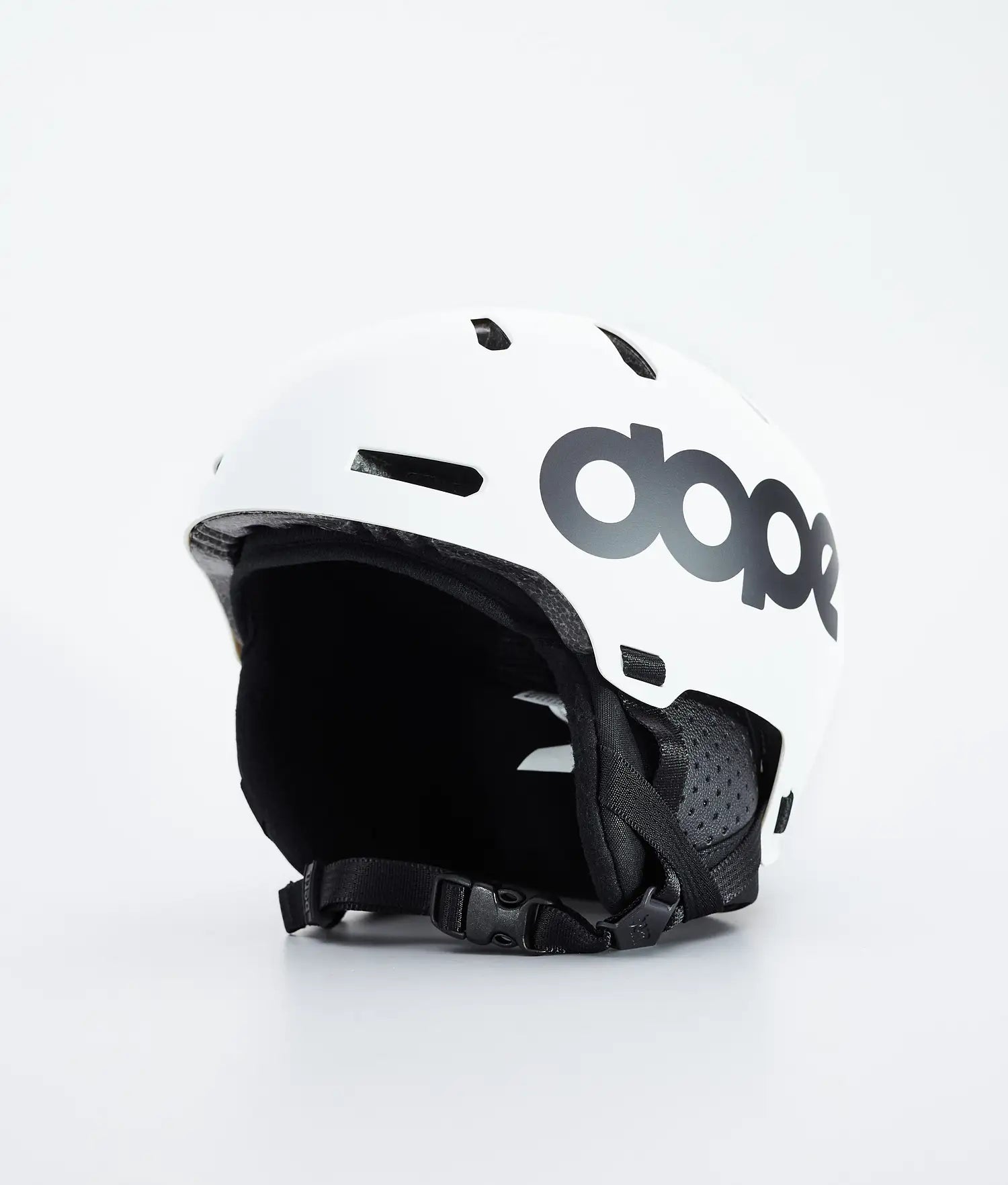Macon 2.0 Skidhjälm Classic Matte White w/ Black