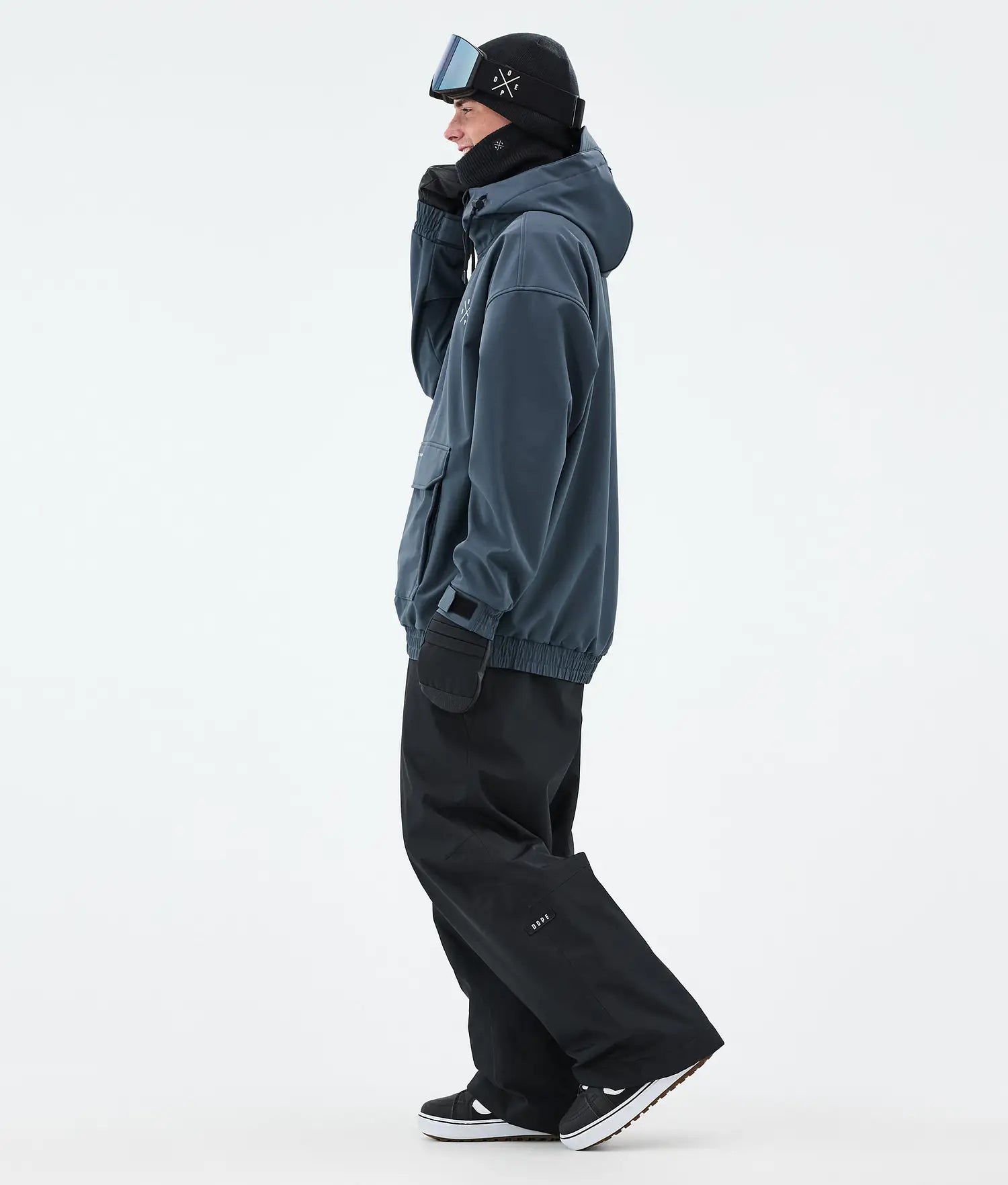 Cyclone Snowboardjacka Herr Metal Blue