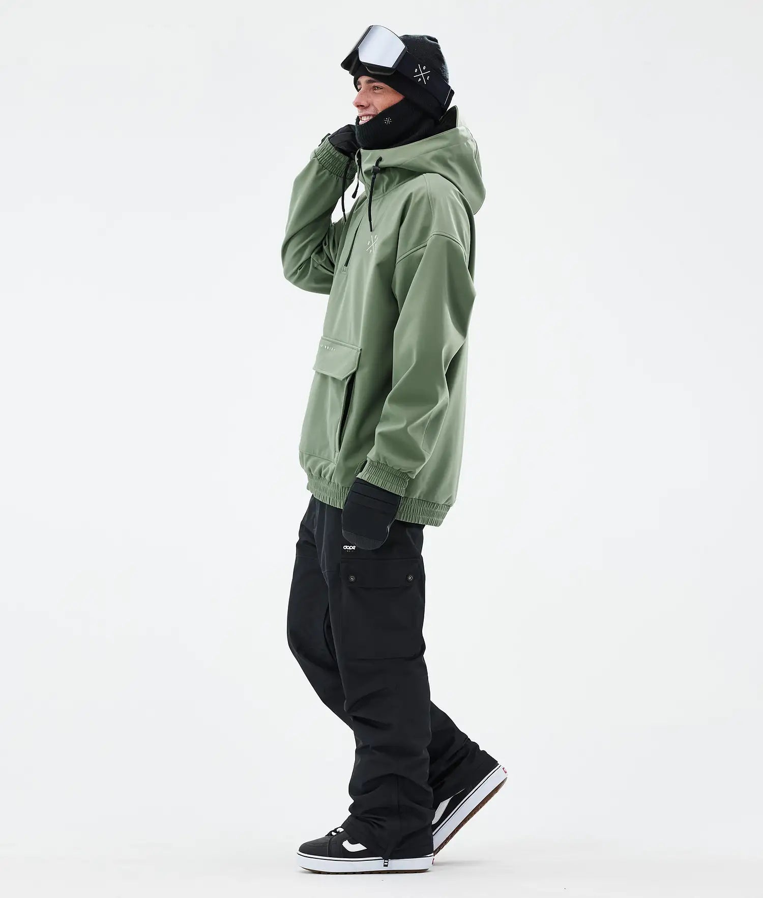 Cyclone Snowboardjacka Herr Moss Green