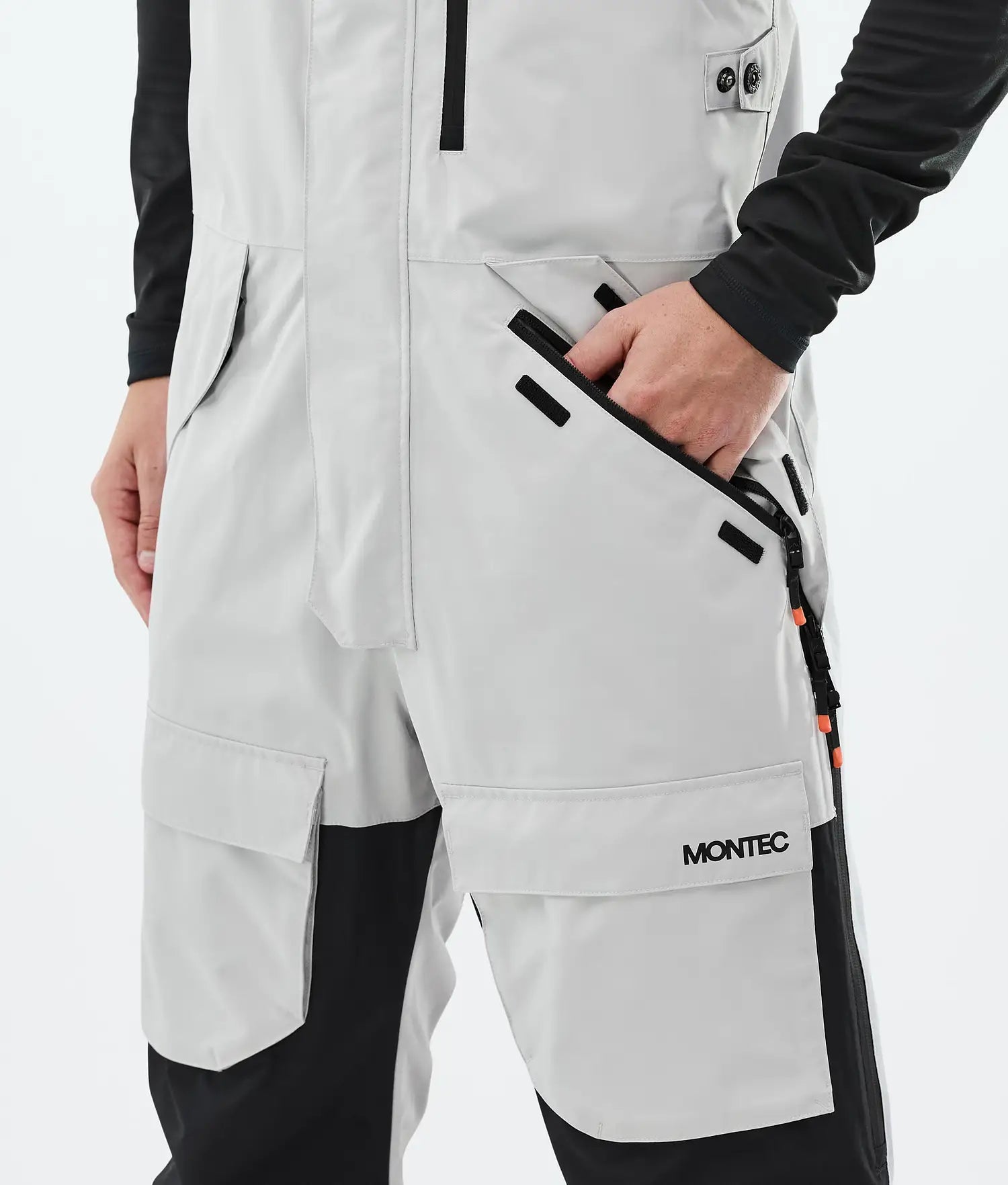 Fawk Skidbyxa Herr Light Grey/Black