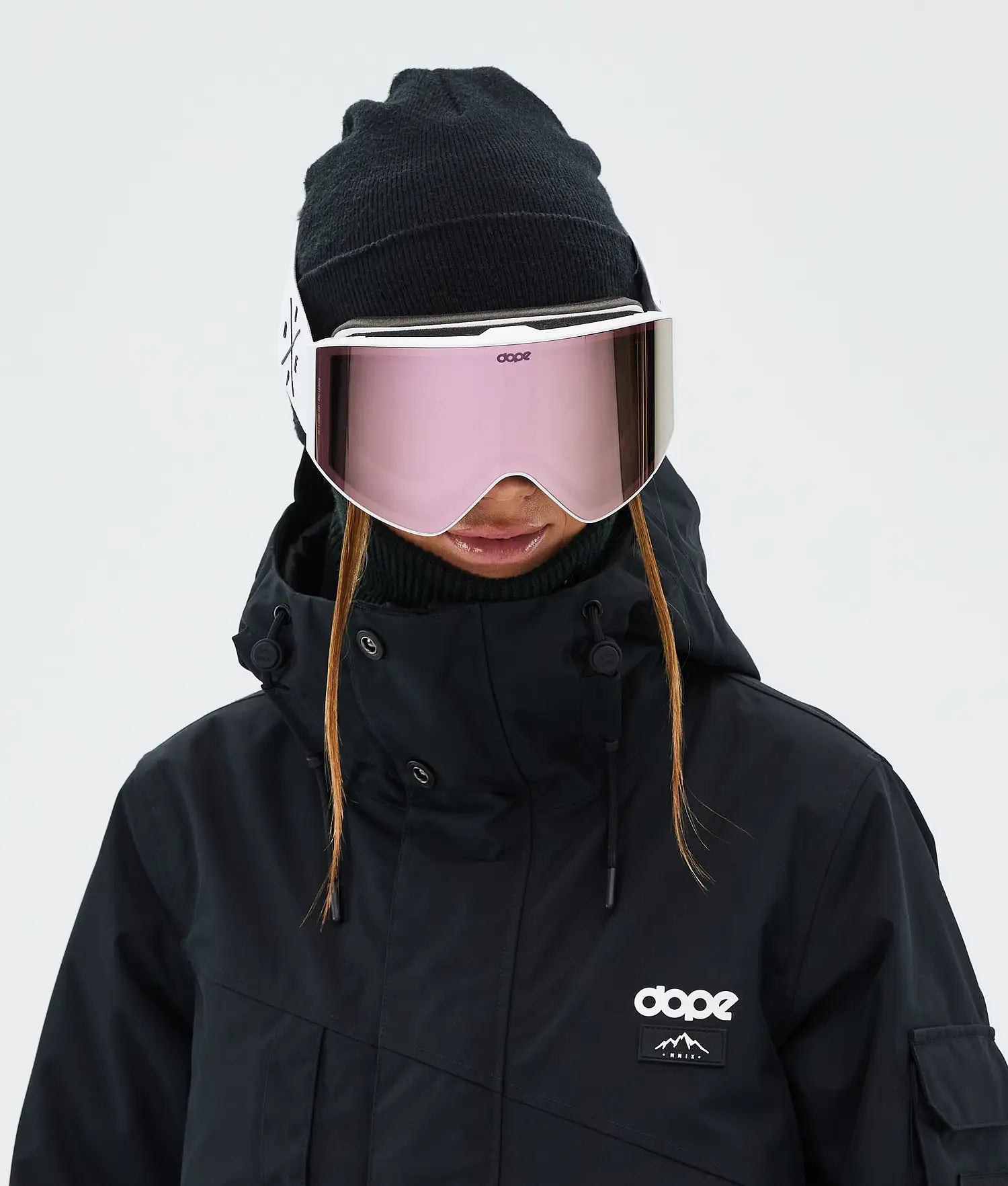 Sight Skidglasögon White/Champagne Mirror