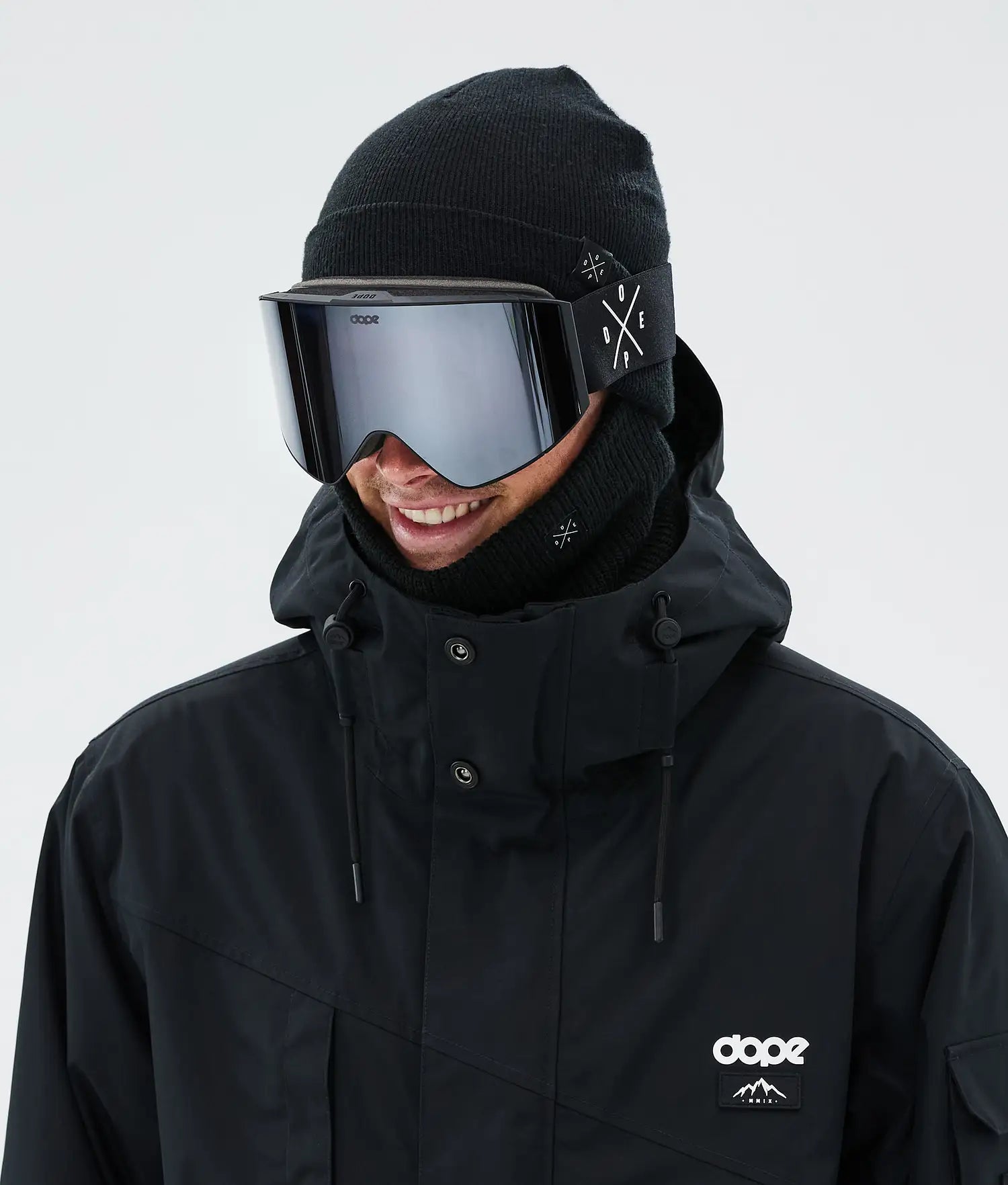 Sight Skidglasögon Black/Silver Mirror