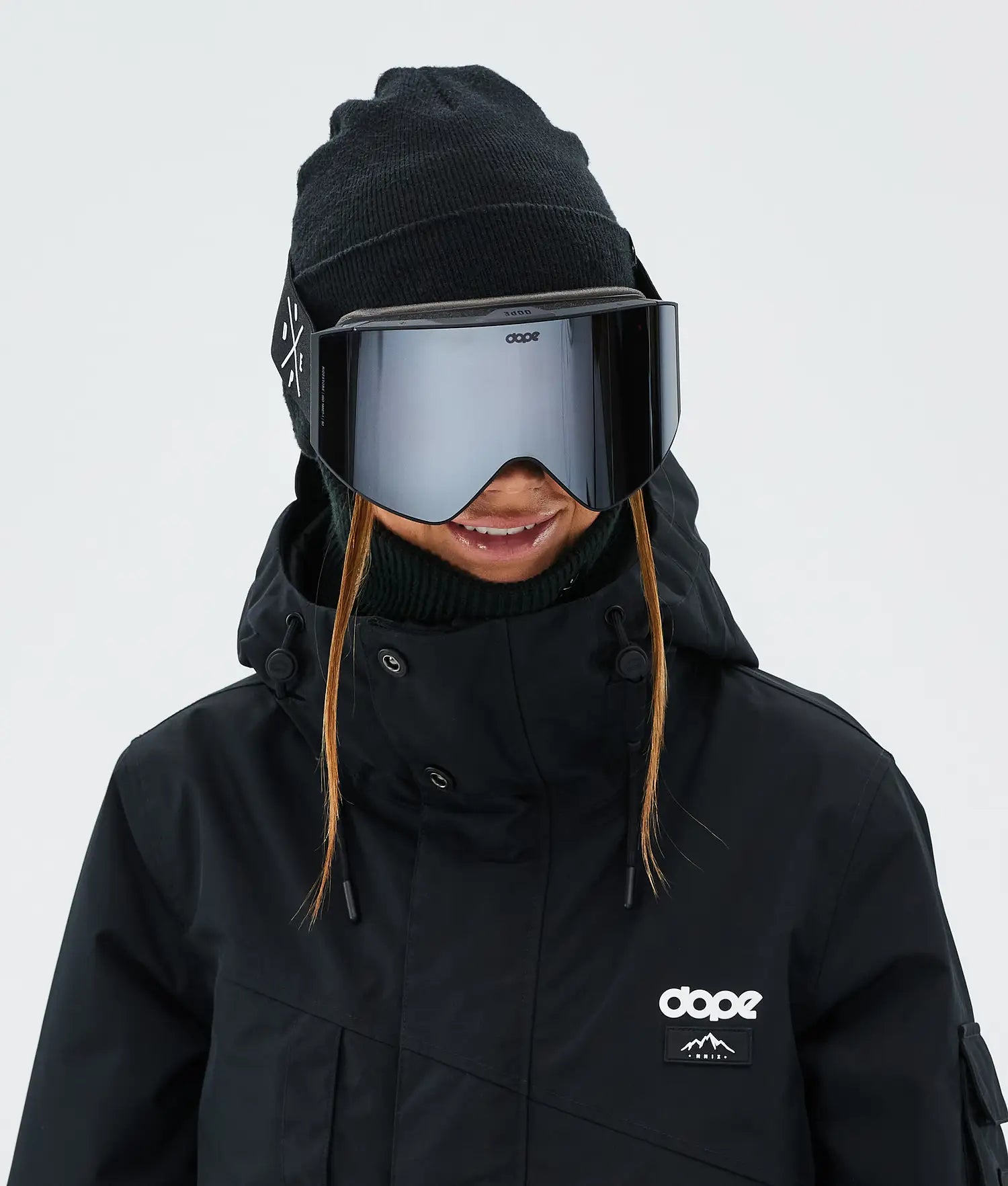 Sight Skidglasögon Black/Silver Mirror