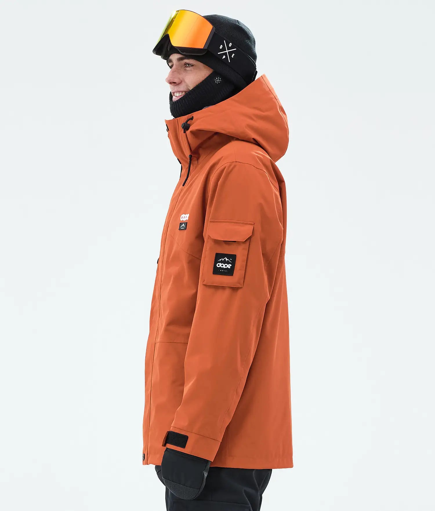 Adept Snowboardjacka Herr Burned Orange