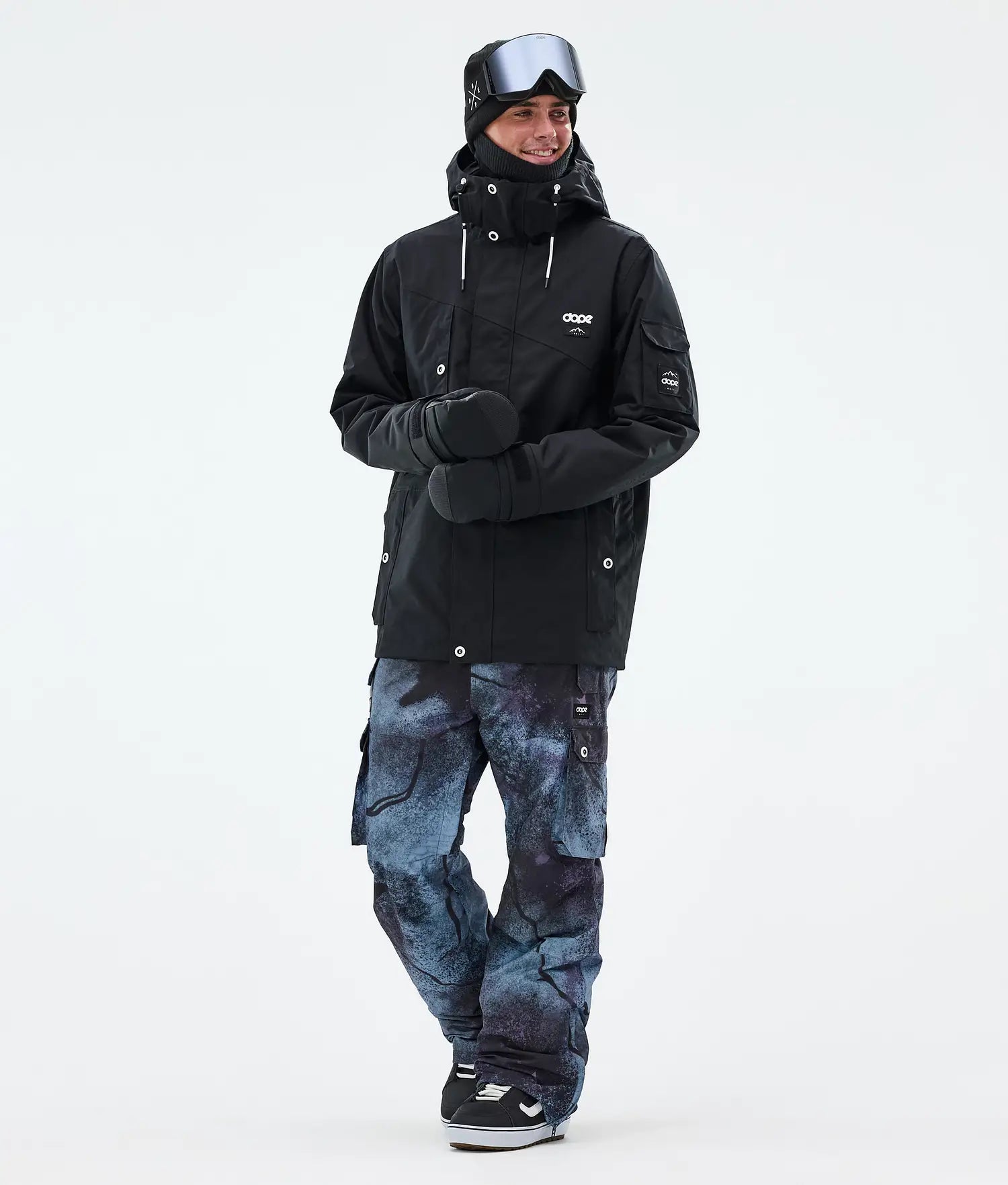 Iconic Snowboardbyxa Herr Jungle Purple