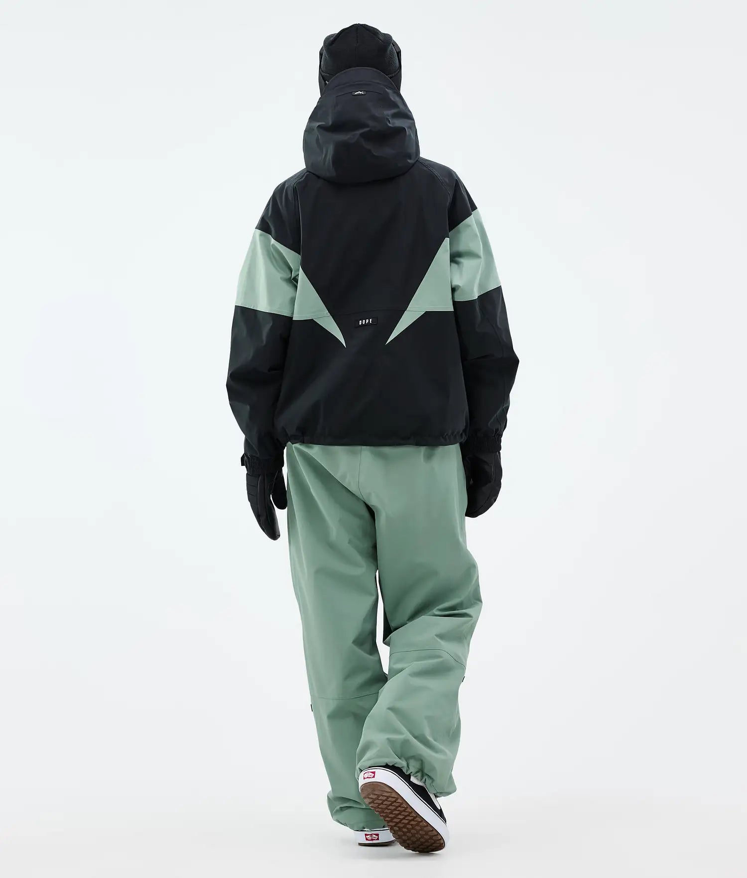 Spartan W Snowboardjacka Dam Spike Black/Faded Green