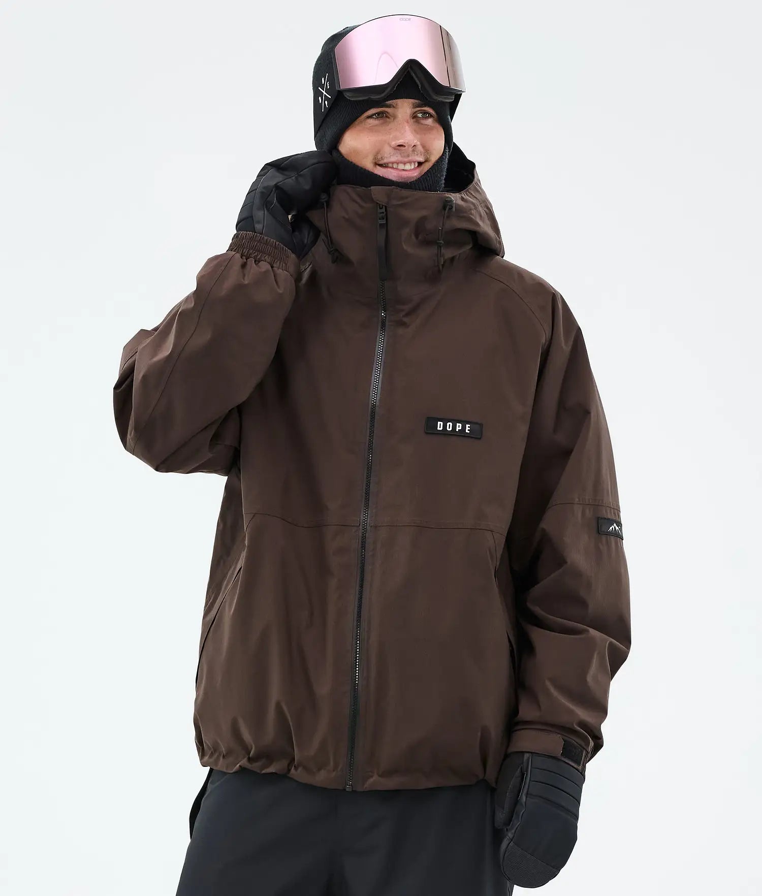 Spartan Snowboardjacka Herr Dark Brown