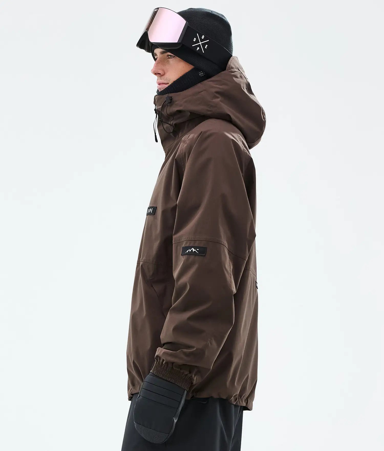 Spartan Snowboardjacka Herr Dark Brown