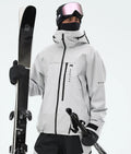 Oracle Ski Jacket Men Light Grey