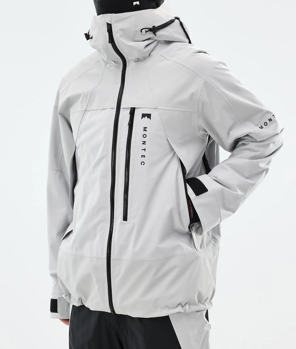 Oracle Ski Jacket Men Light Grey