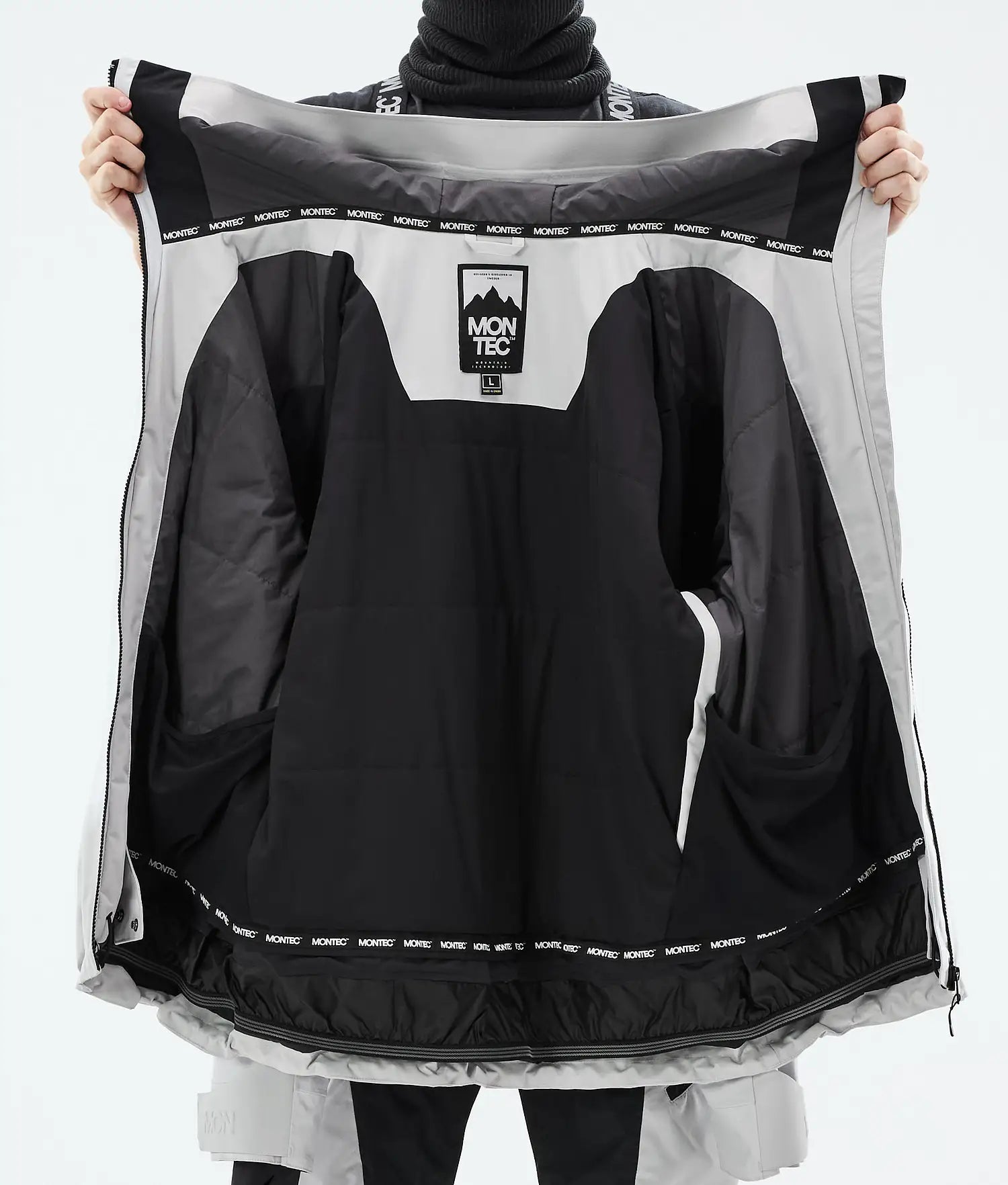 Oracle Ski Jacket Men Light Grey