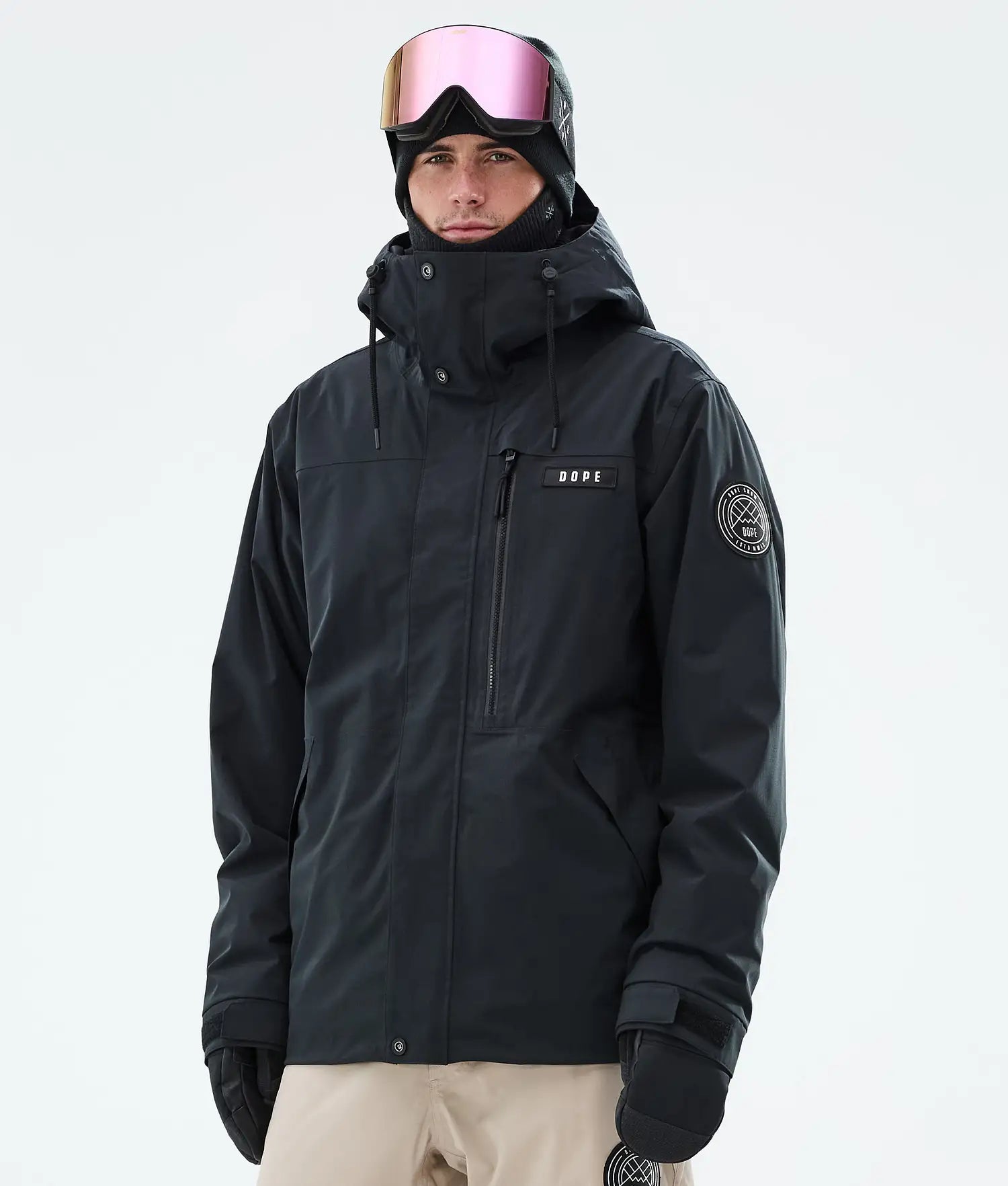 Blizzard Full Zip Snowboardjacka Herr Black
