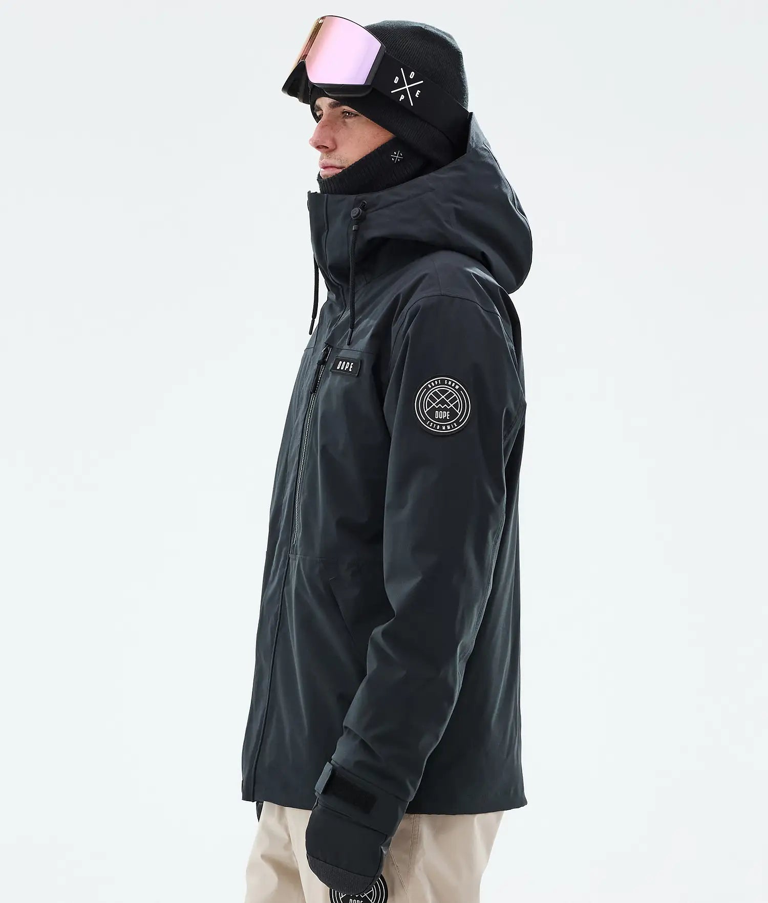 Blizzard Full Zip Snowboardjacka Herr Black