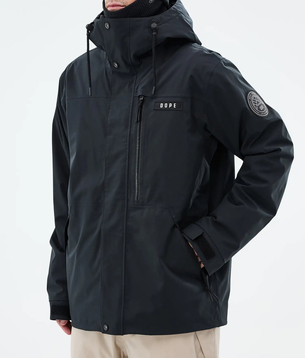 Blizzard Full Zip Snowboardjacka Herr Black