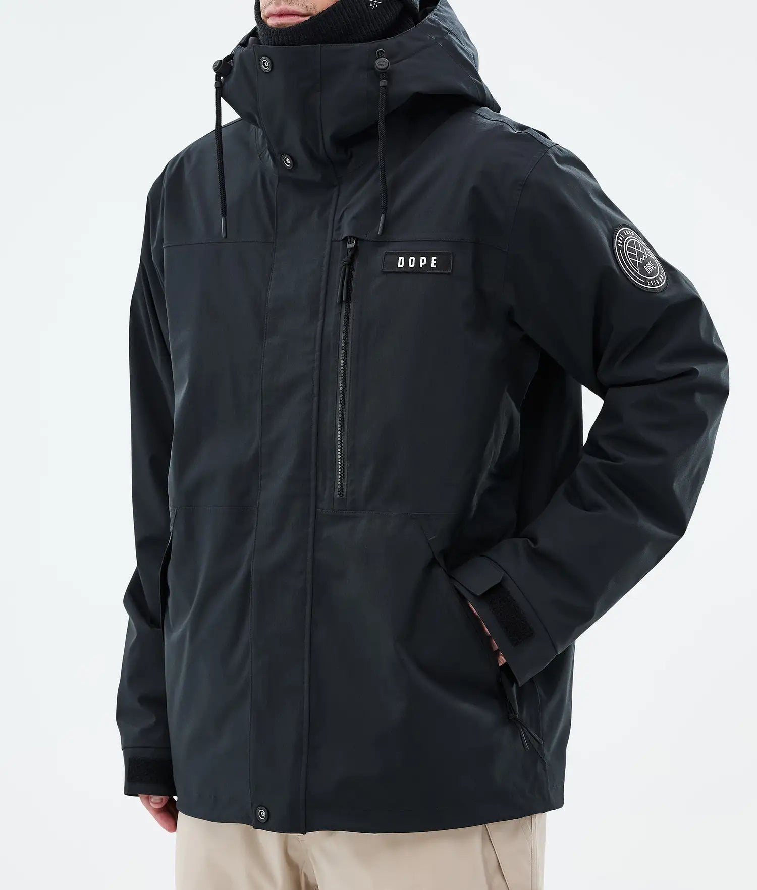 Blizzard Full Zip Snowboardjacka Herr Black